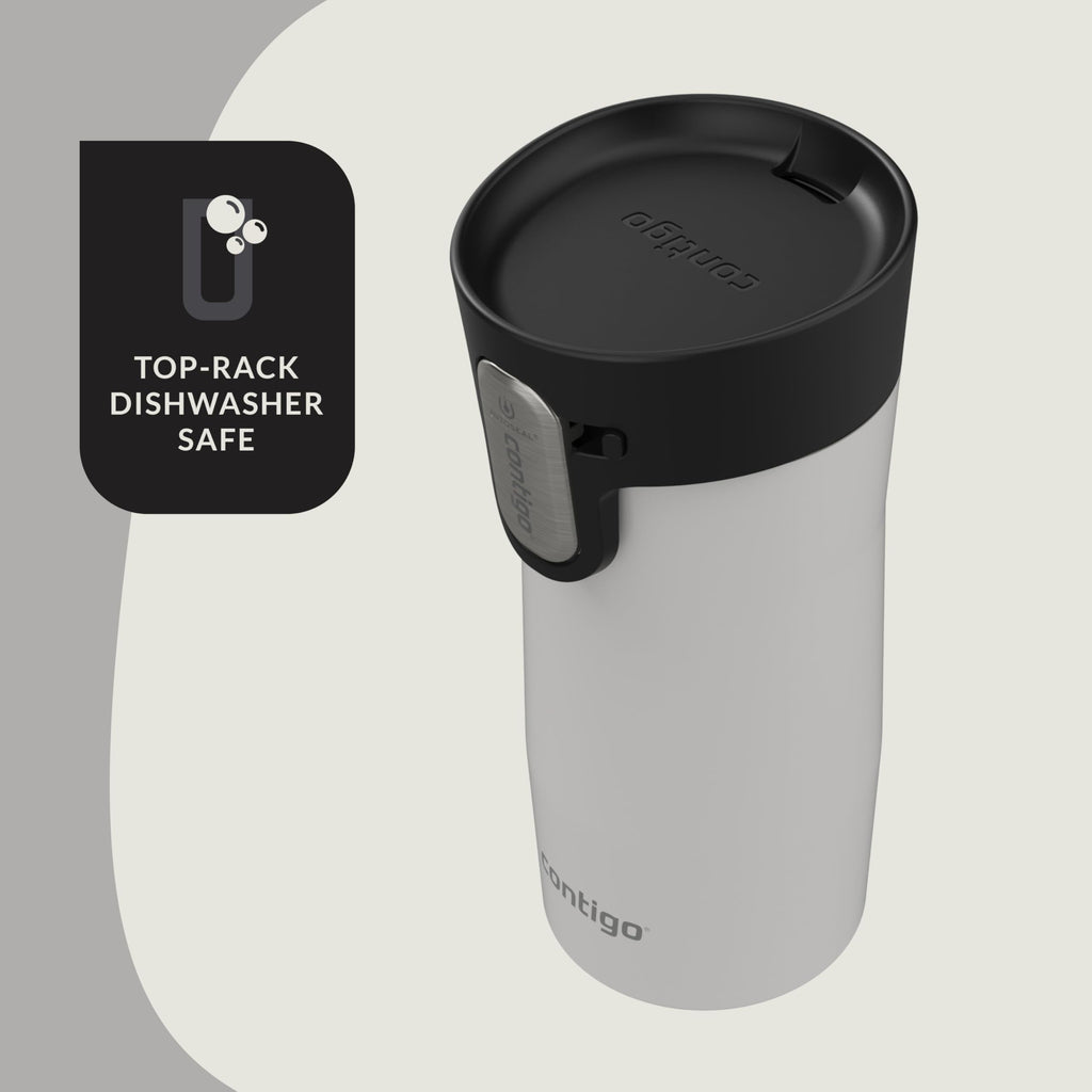 Contigo AUTOSEAL West Loop Vacuum-Insulated Stainless Steel Travel Mug with Easy-Clean Lid, 12oz M55K