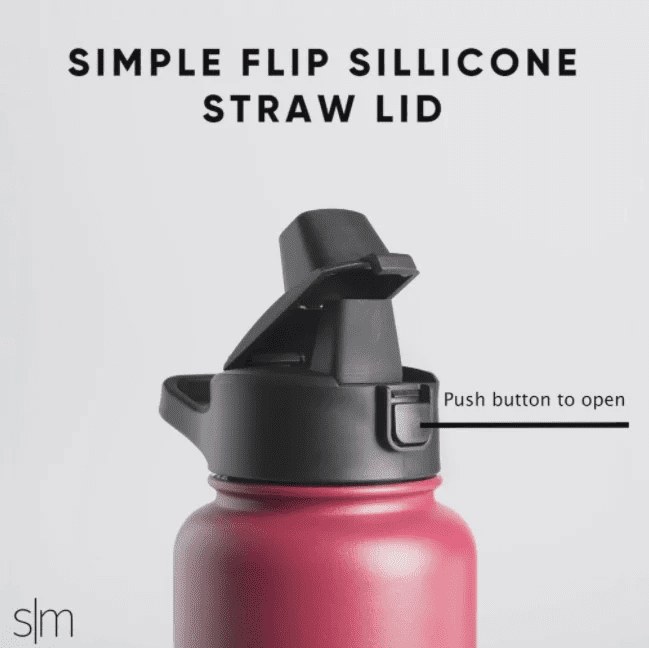 Simple Modern 48 fl oz Reusable Tritan Summit Water Bottle with Silicone Straw Lid|Seaglass Sage M402U