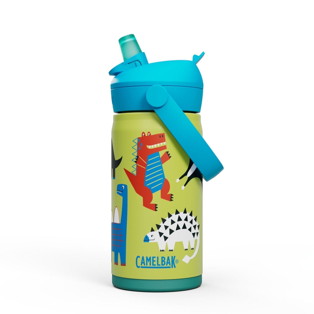 Camelbak Thrive™ Flip Straw Kids Stainless 12oz Water Bottle, Dino Jam M311U