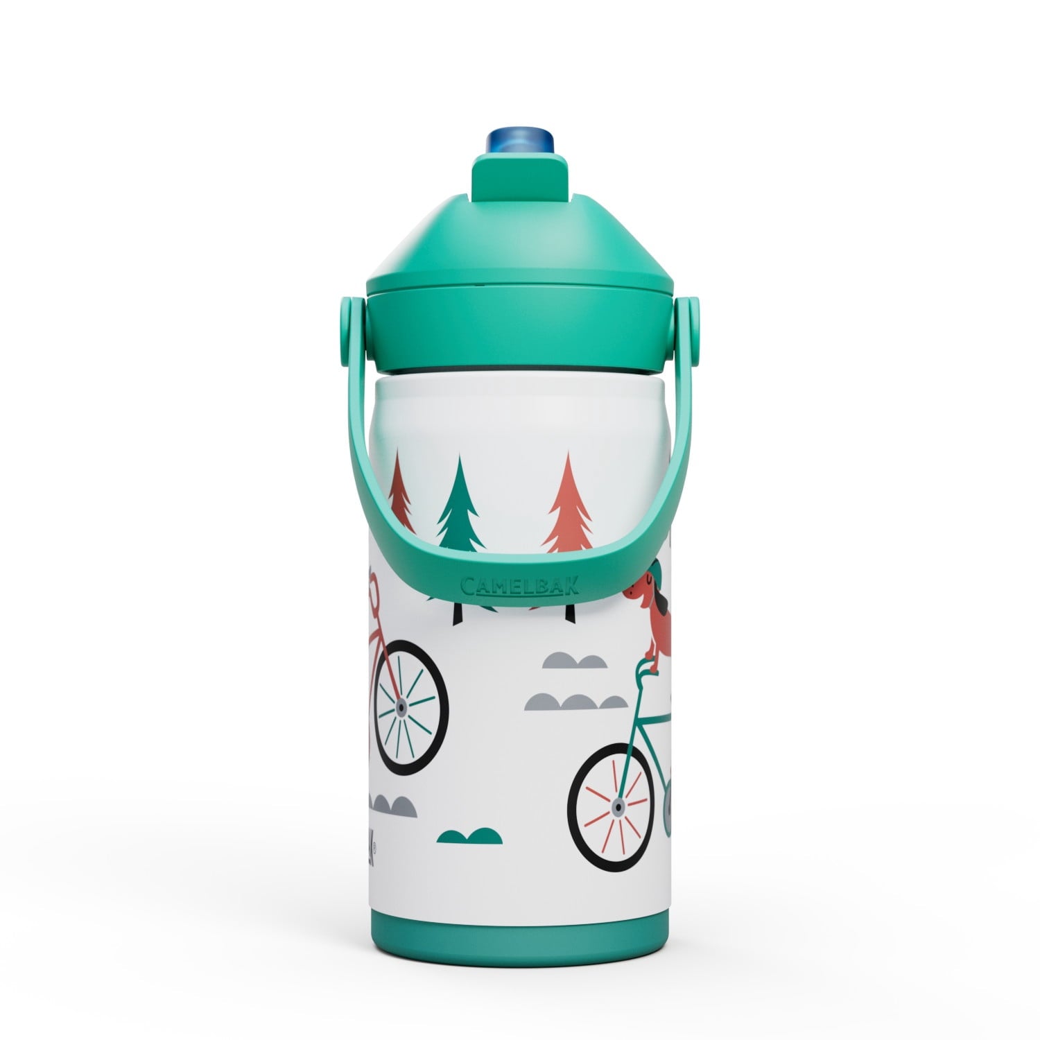 Camelbak Thrive™ Flip Straw Kids Stainless 12oz Water Bottle, Dino Jam M311U