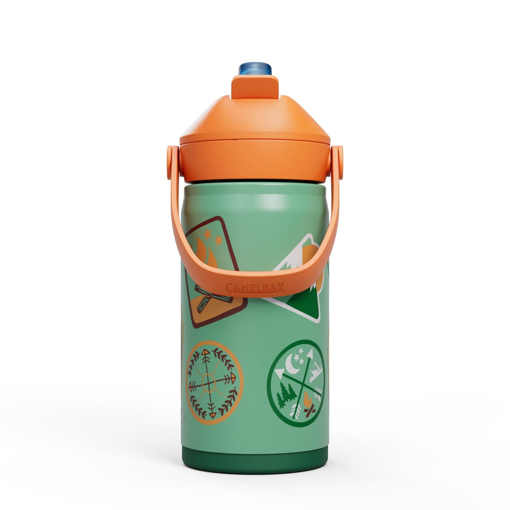 Camelbak Thrive™ Flip Straw Kids Stainless 12oz Water Bottle, Dino Jam M311U