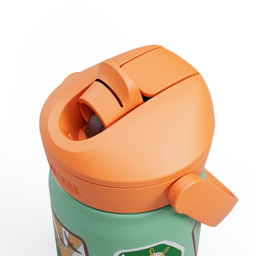 Camelbak Thrive™ Flip Straw Kids Stainless 12oz Water Bottle, Dino Jam M311U