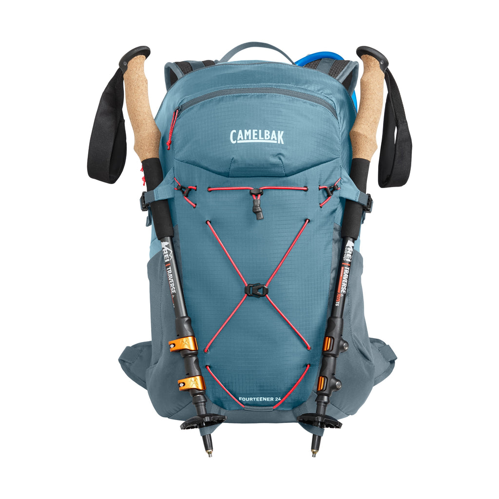 Camelbak Women's Fourteener™ 24 100oz, Smoke Blue/Fiery Coral M254X