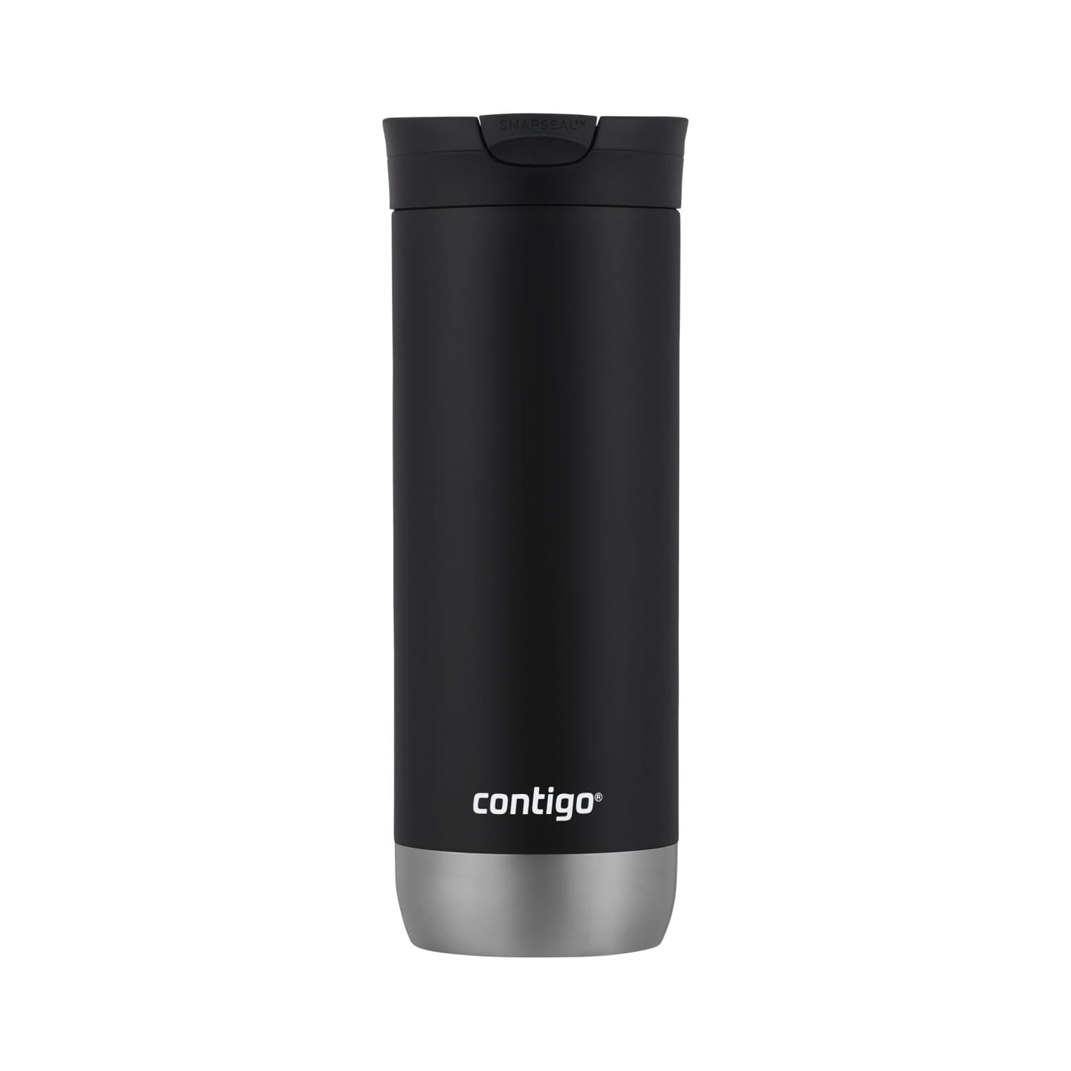 Contigo 16 oz. Huron 2.0 SnapSeal Stainless Steel Travel Mug - Licorice M01F