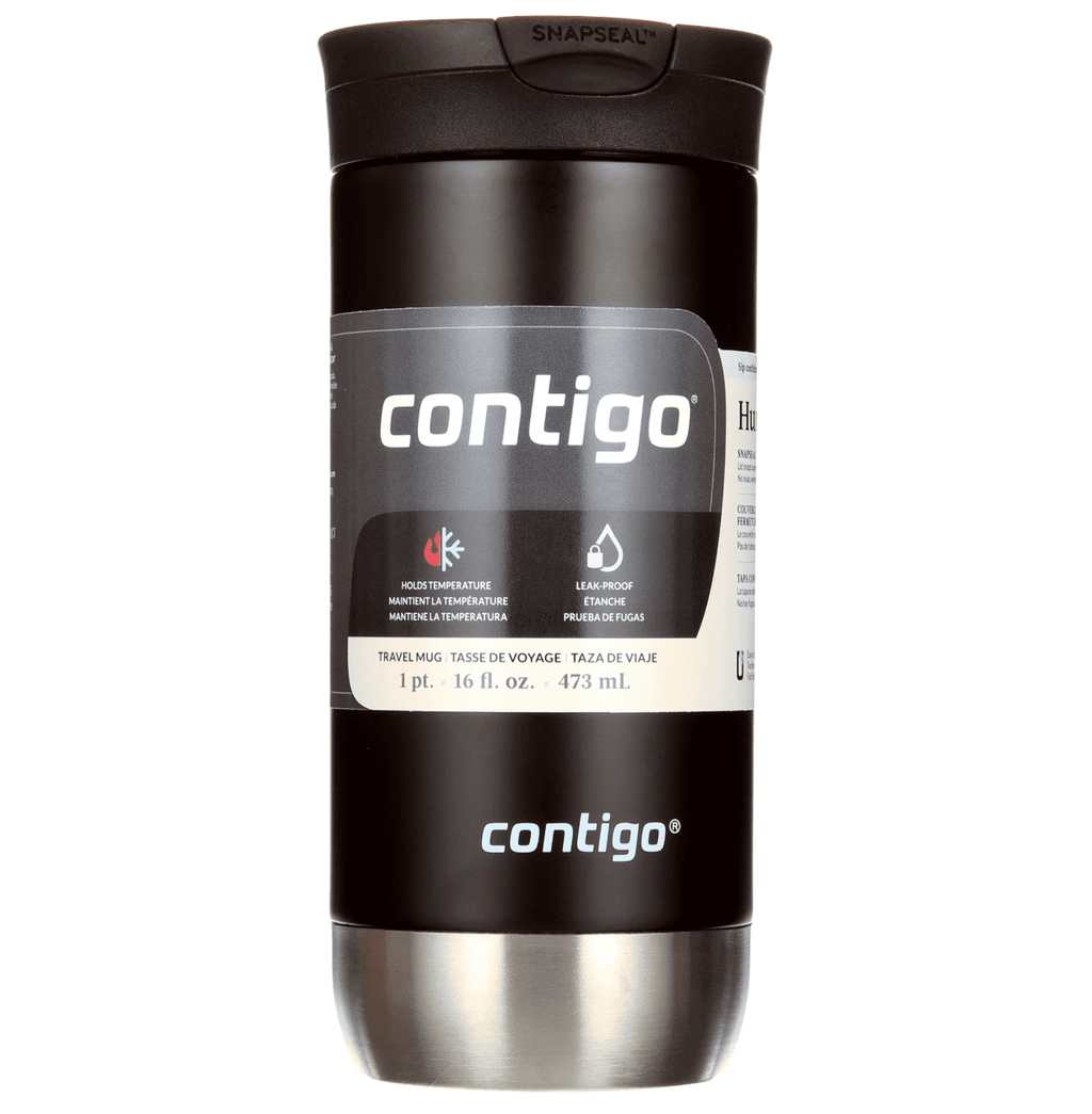 Contigo 16 oz. Huron 2.0 SnapSeal Stainless Steel Travel Mug - Licorice M01F