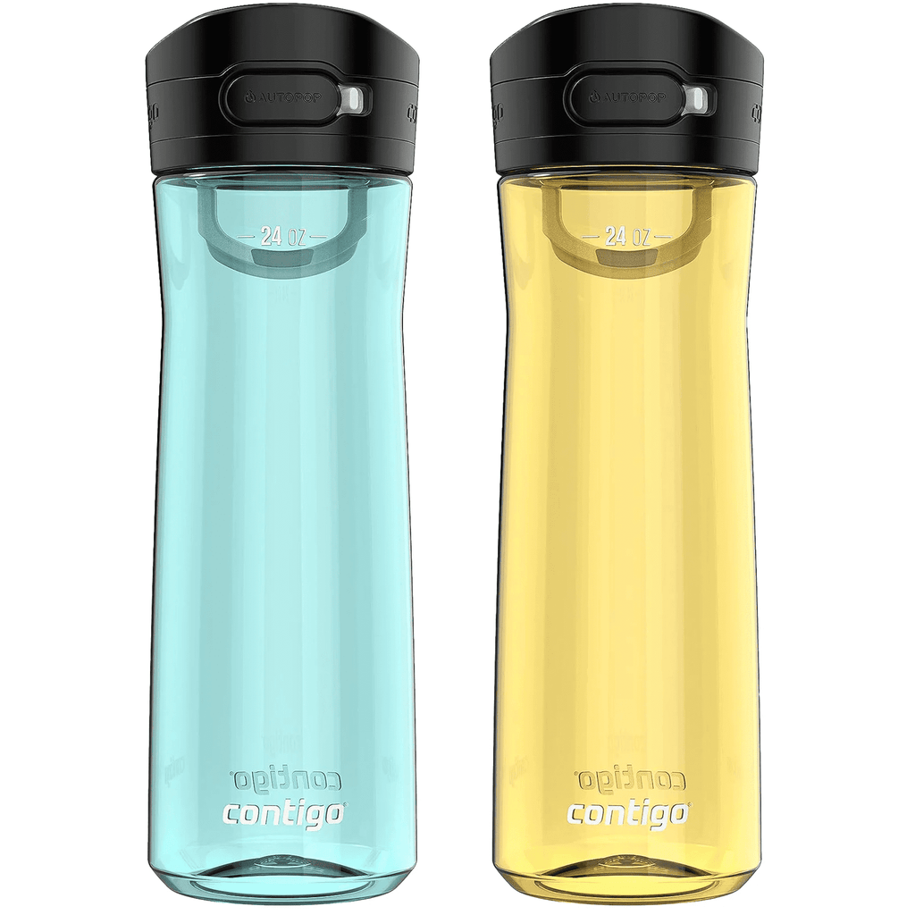 Contigo 24 oz. Jackson 2.0 Tritan Water Bottle 2-Pack - Jade Vine/Pineapple M34Y