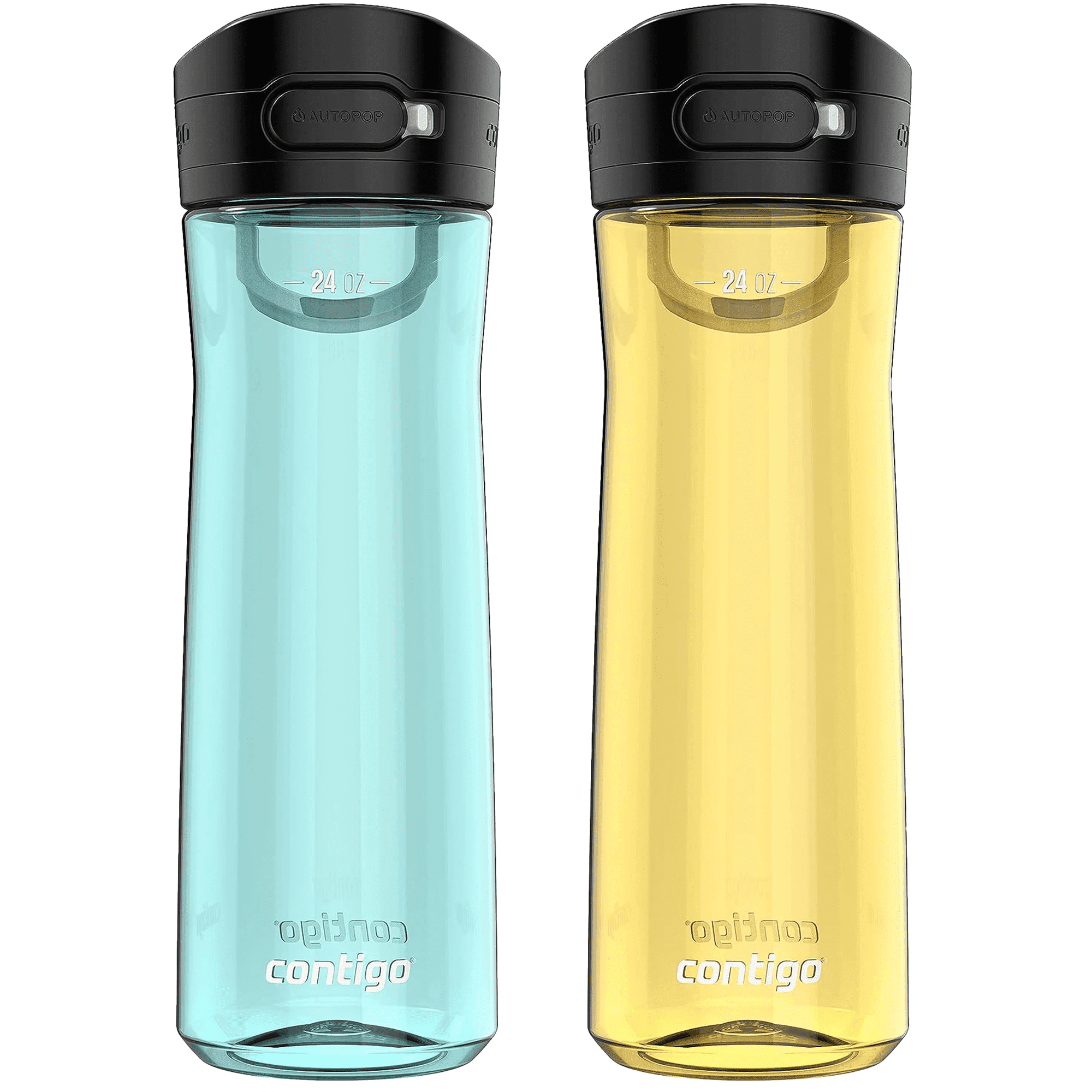 Contigo 24 oz. Jackson 2.0 Tritan Water Bottle 2-Pack - Jade Vine/Pineapple M34Y
