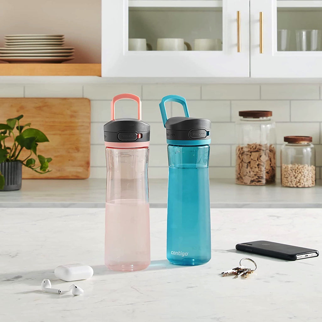 Contigo 24 oz. Jackson 2.0 Tritan Water Bottle 2-Pack - Jade Vine/Pineapple M34Y
