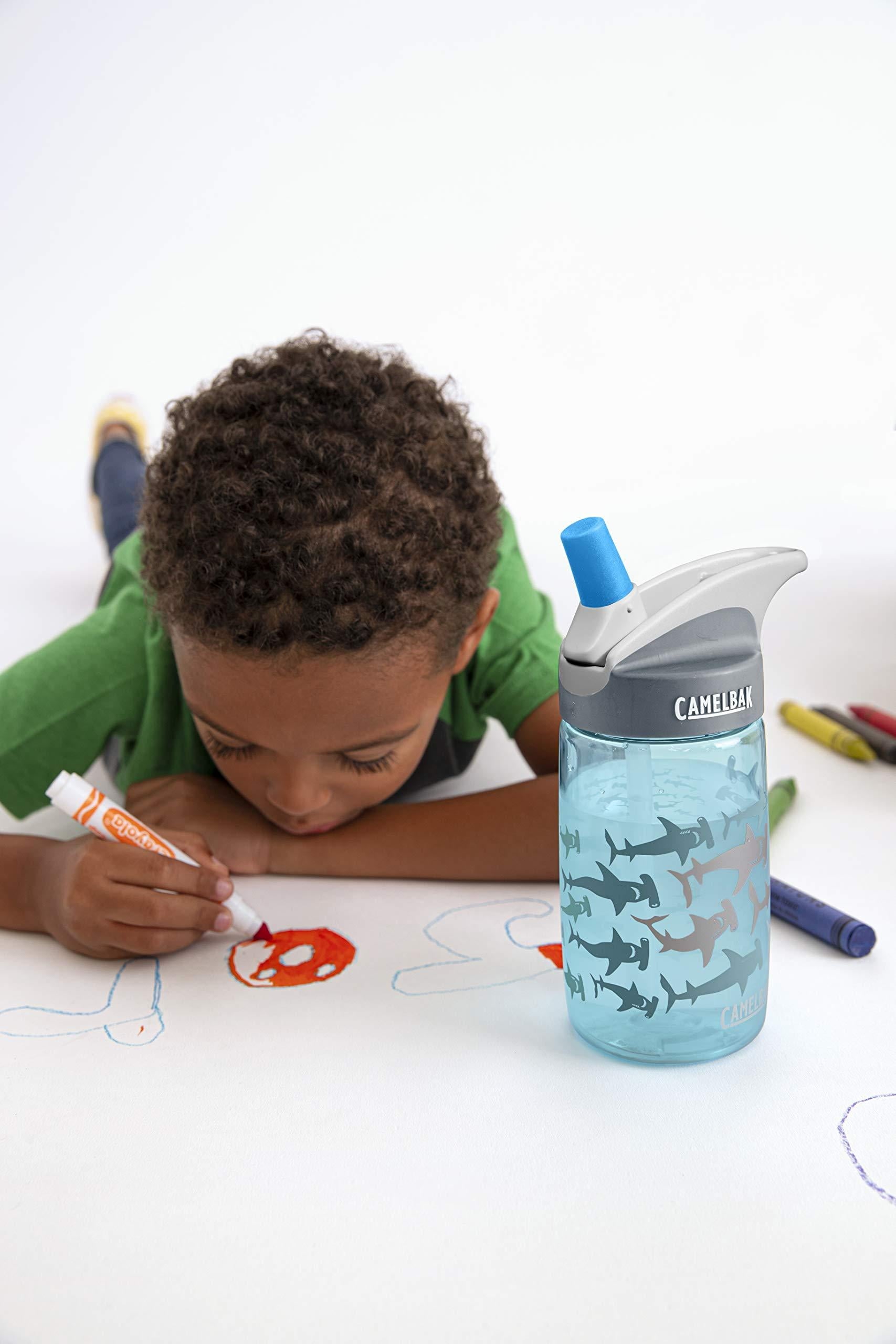 CamelBak Eddy Kids Water Bottle, Airplane Bandits.4 L M310Y