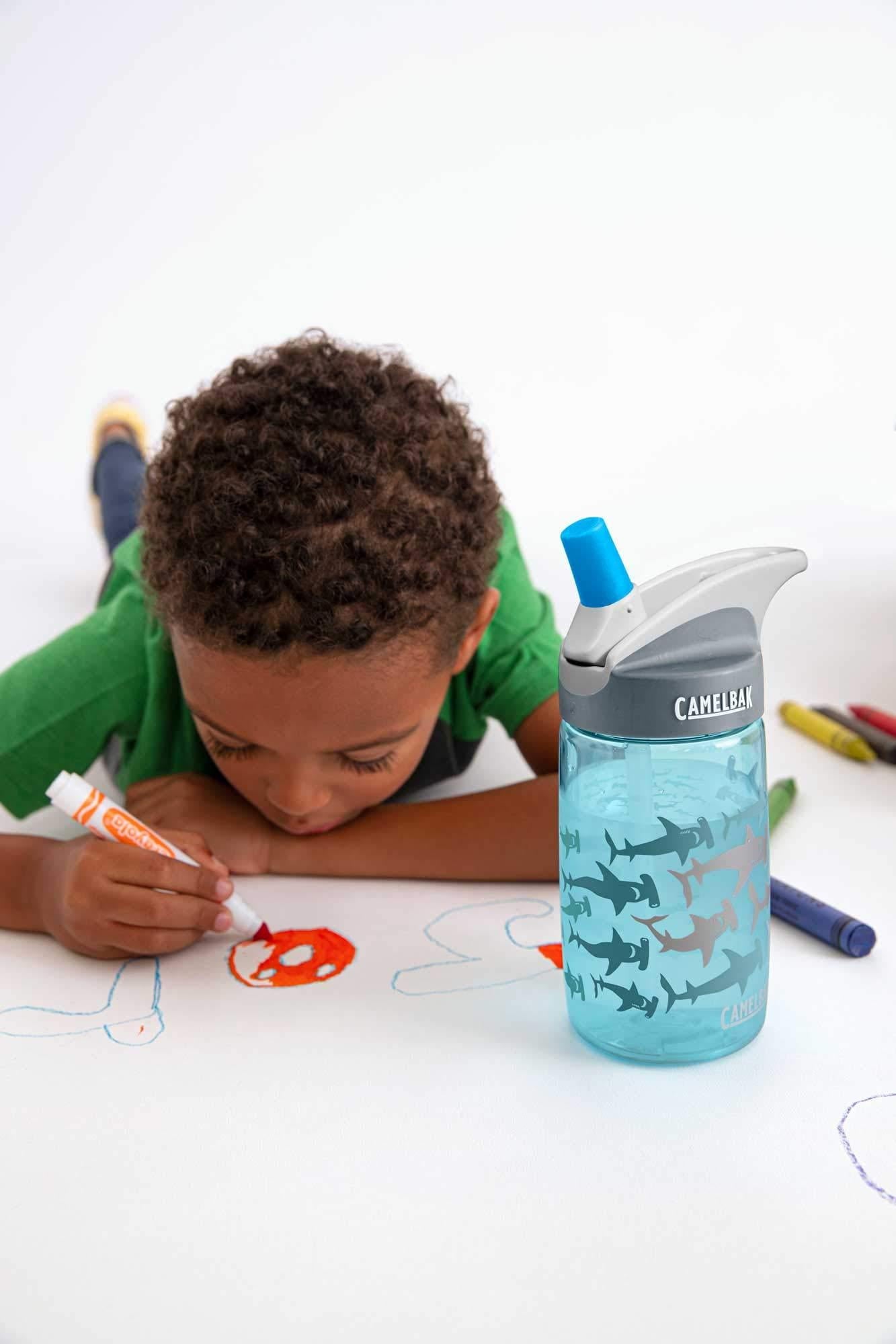 CamelBak Eddy Kids Water Bottle, Airplane Bandits.4 L M310Y