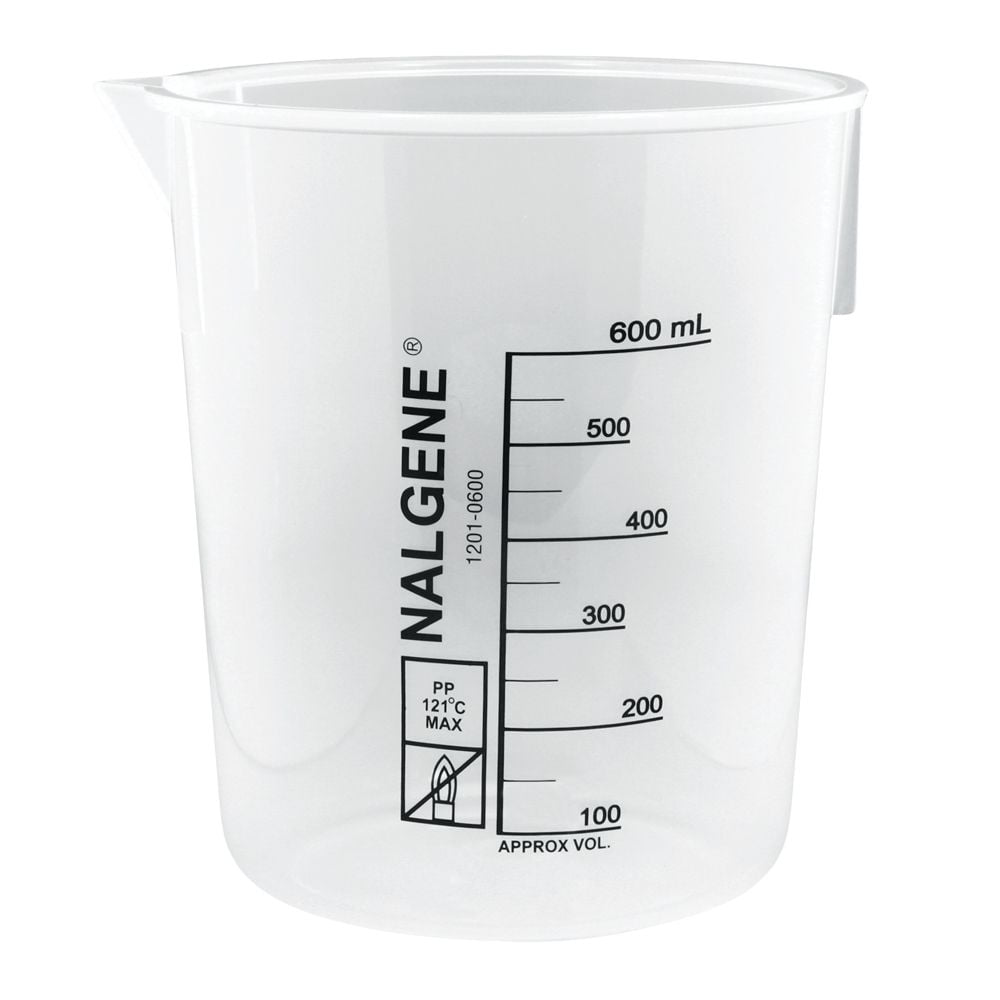Nalgene Griffin Beaker, Low Form, Polypropylene, 600 Ml M188R