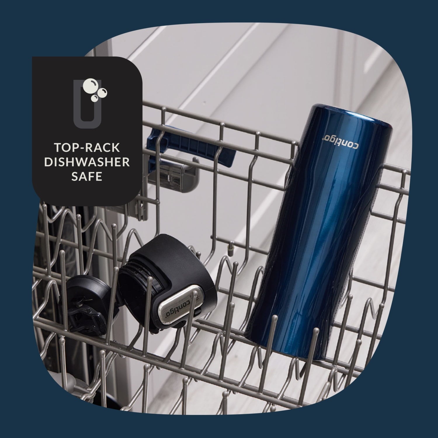 Contigo AUTOSEAL West Loop Vacuum-Insulated Stainless Steel Travel Mug with Easy-Clean Lid, 20 oz M06Y