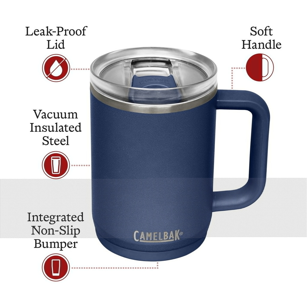Camelbak Thrive Mug, 16oz Stainless, Navy M289J