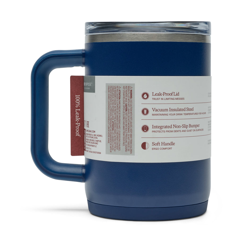 Camelbak Thrive Mug, 16oz Stainless, Navy M289J
