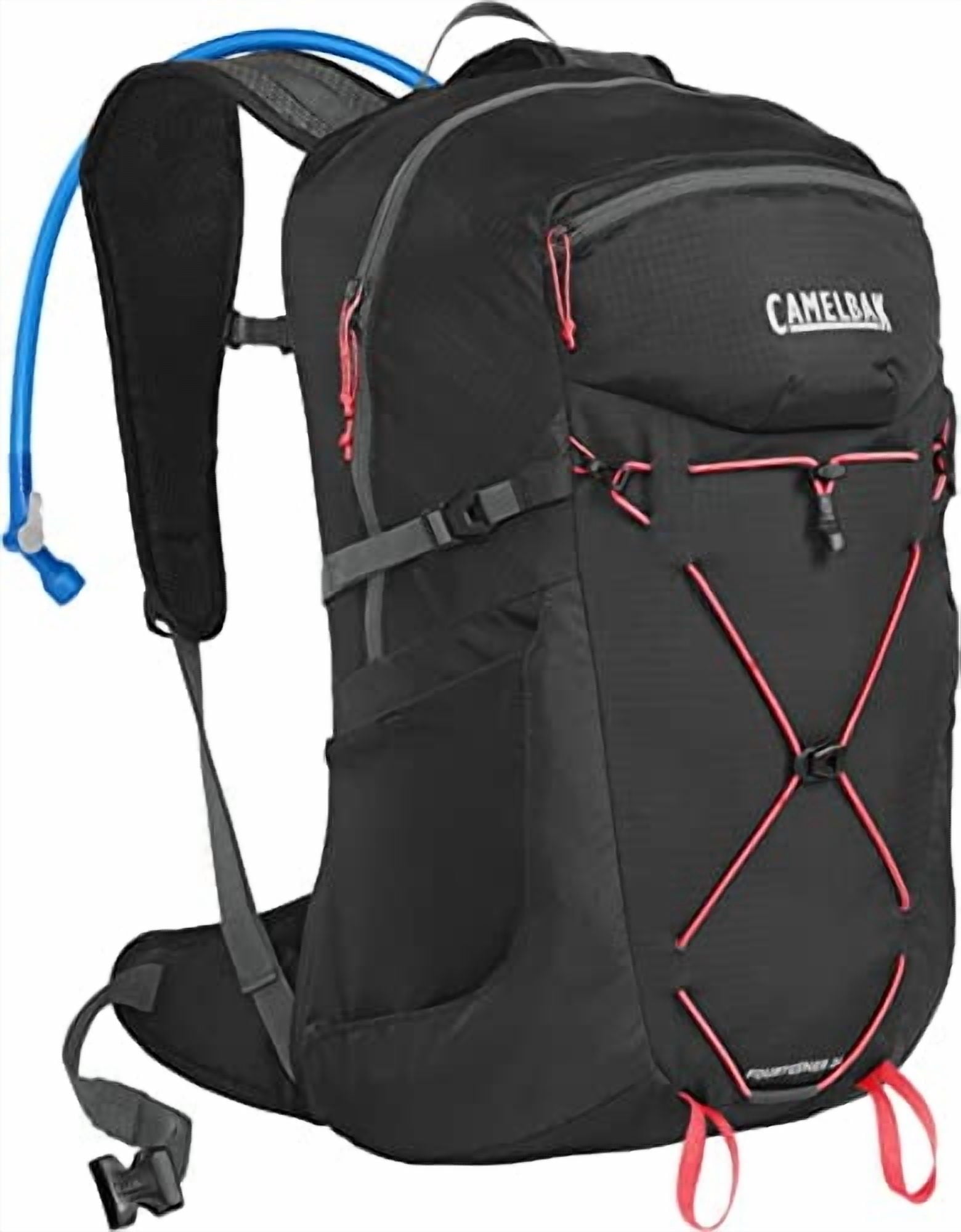 CAMELBAK WOMEN'S FOURTEENER 24 100OZ RESERVOIR HIKING - BLACK/FIERY CORAL M339C