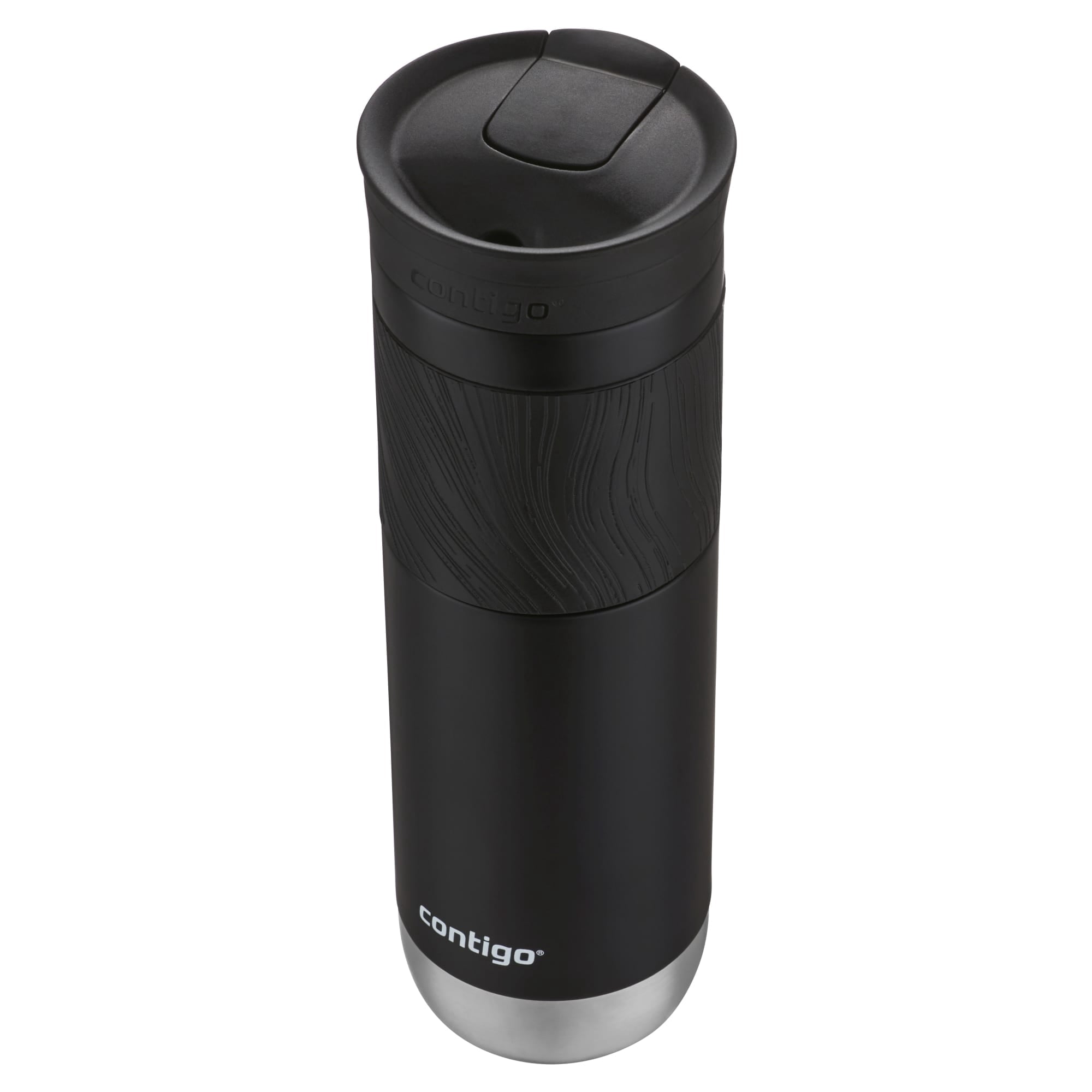 Contigo Byron 2.0 Stainless Steel Travel Mug with SNAPSEAL Lid and Grip in Black, 24 fl oz. M02M