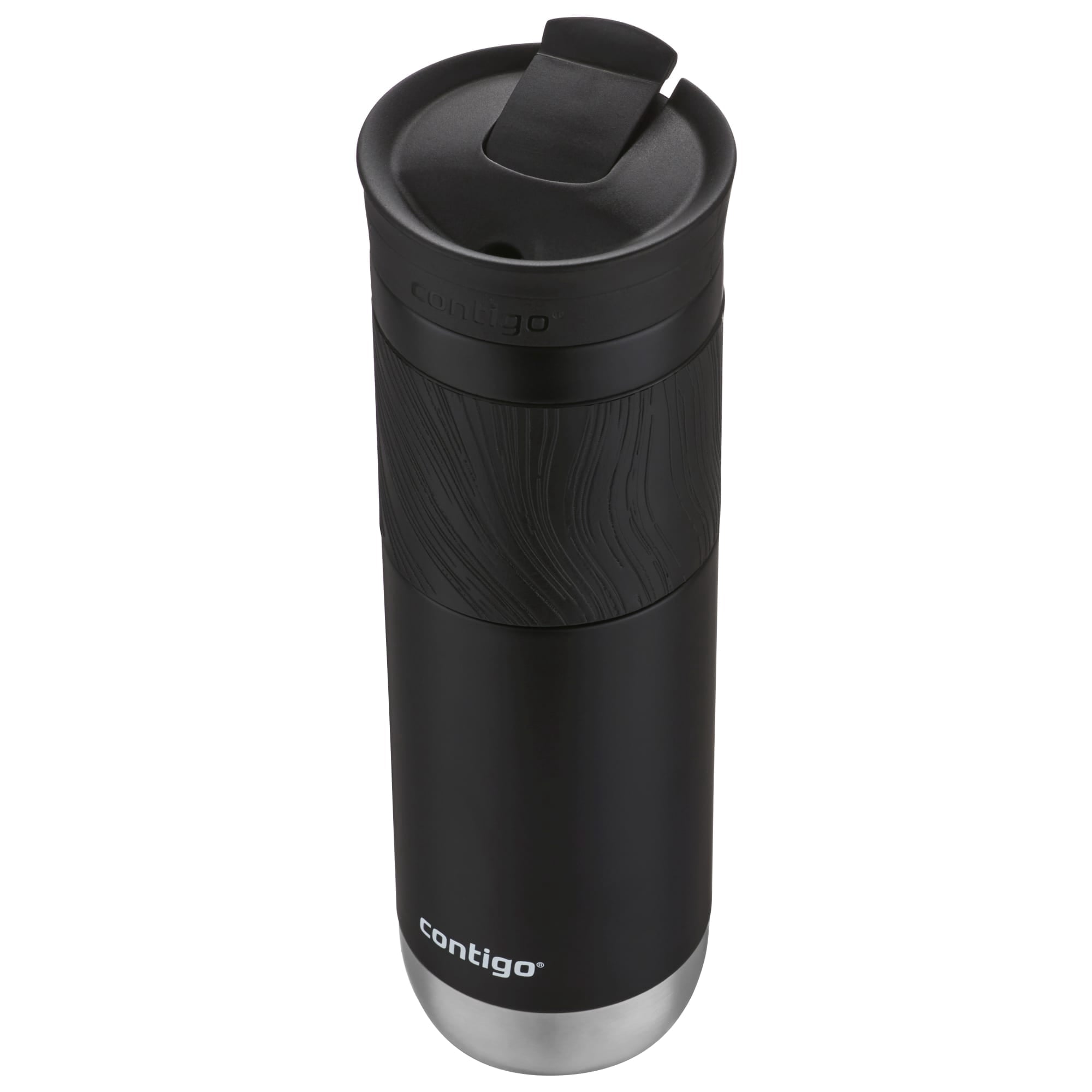 Contigo Byron 2.0 Stainless Steel Travel Mug with SNAPSEAL Lid and Grip in Black, 24 fl oz. M02M