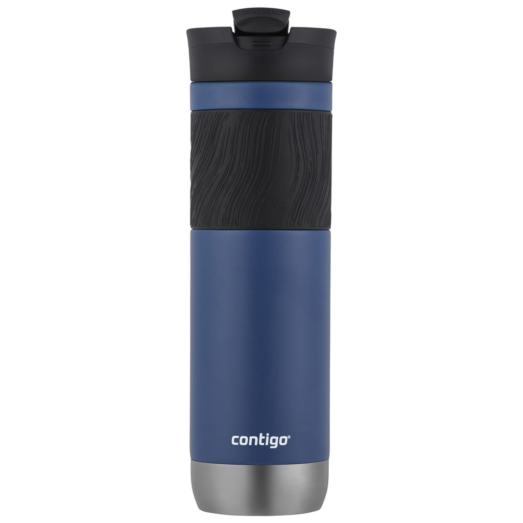 Contigo Byron 2.0 Stainless Steel Travel Mug with SNAPSEAL Lid and Grip in Black, 24 fl oz. M02M