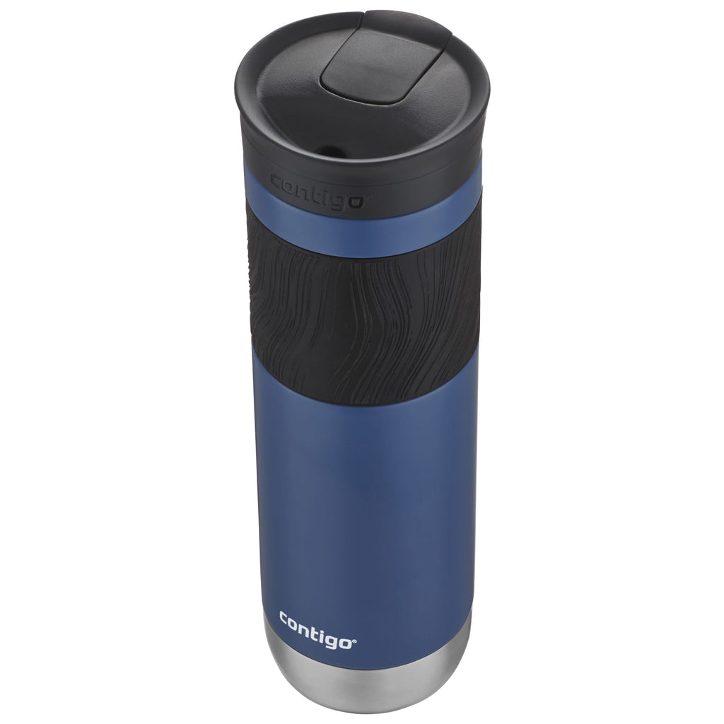 Contigo Byron 2.0 Stainless Steel Travel Mug with SNAPSEAL Lid and Grip in Black, 24 fl oz. M02M