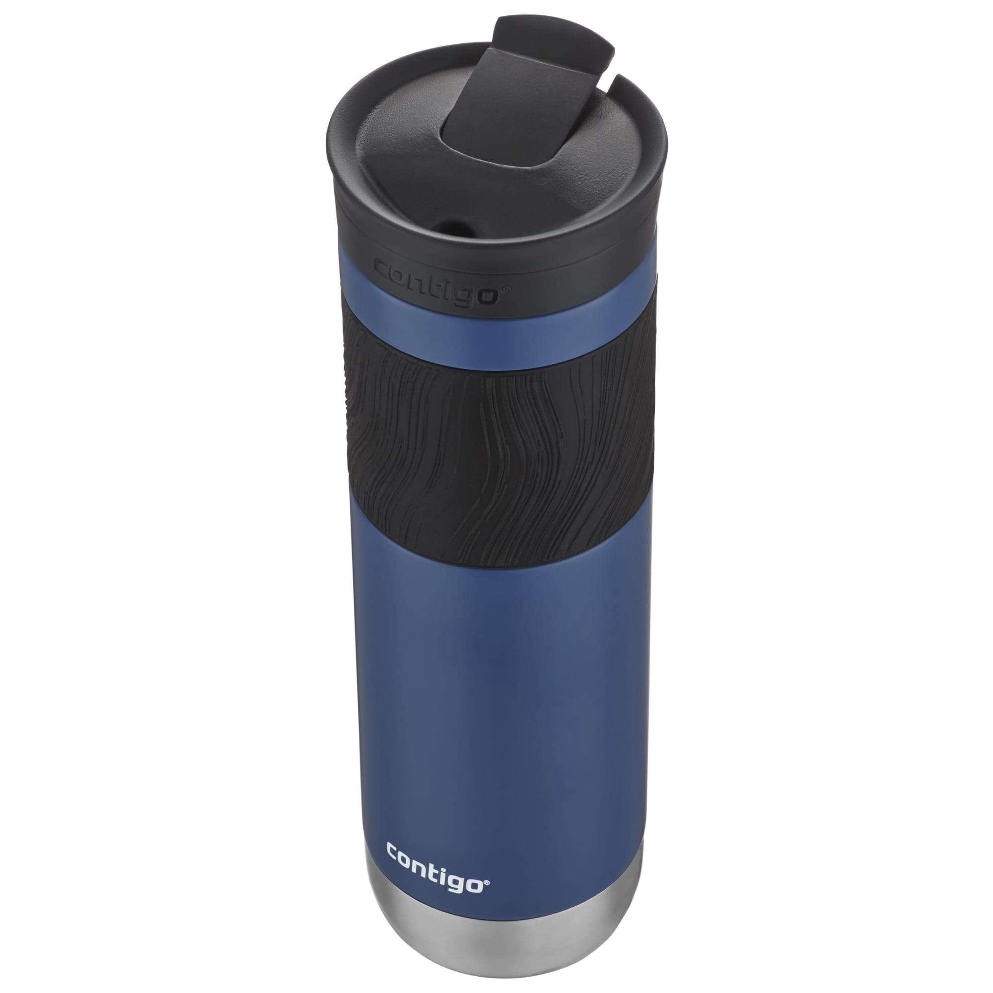 Contigo Byron 2.0 Stainless Steel Travel Mug with SNAPSEAL Lid and Grip in Black, 24 fl oz. M02M