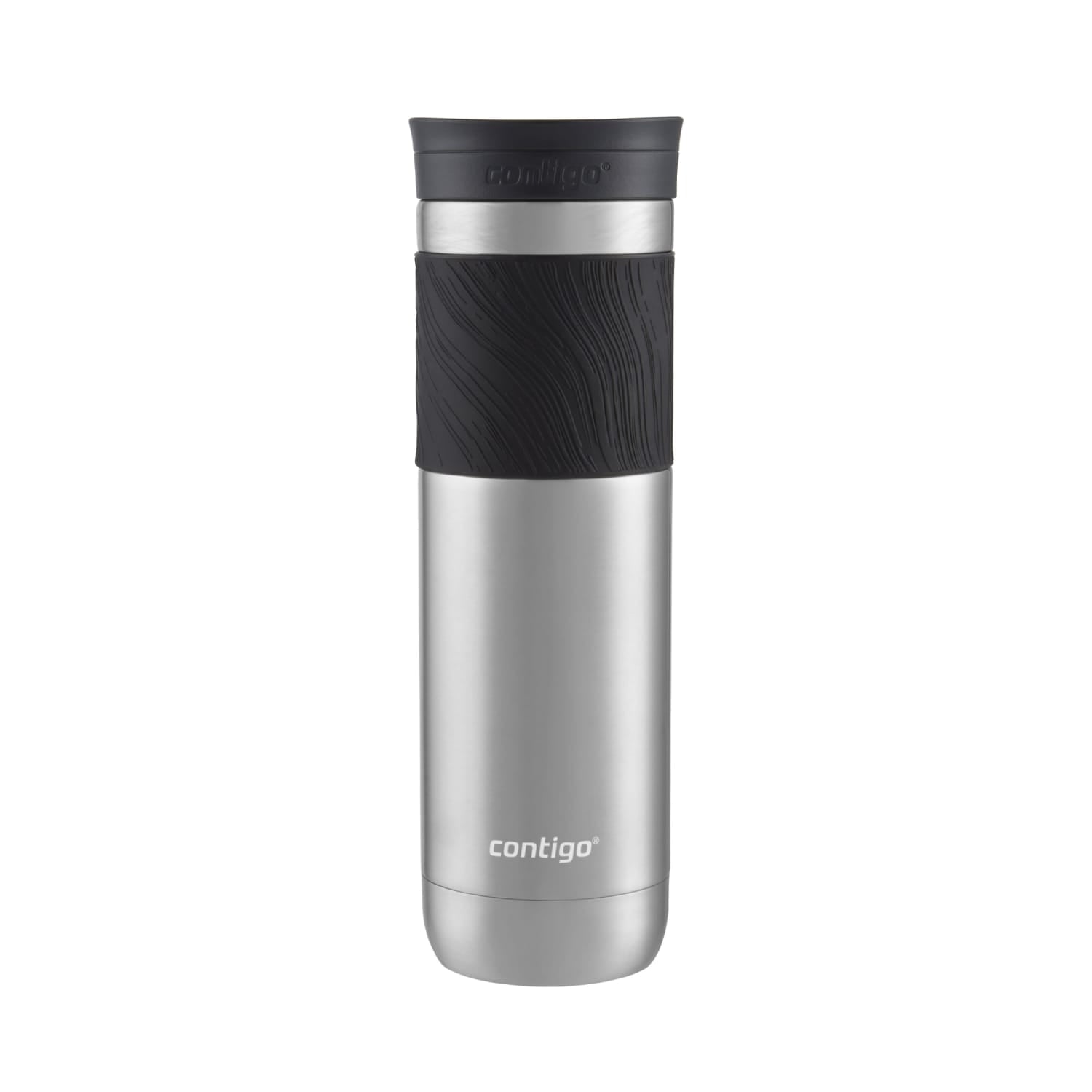 Contigo Byron 2.0 Stainless Steel Travel Mug with SNAPSEAL Lid and Grip in Black, 24 fl oz. M02M