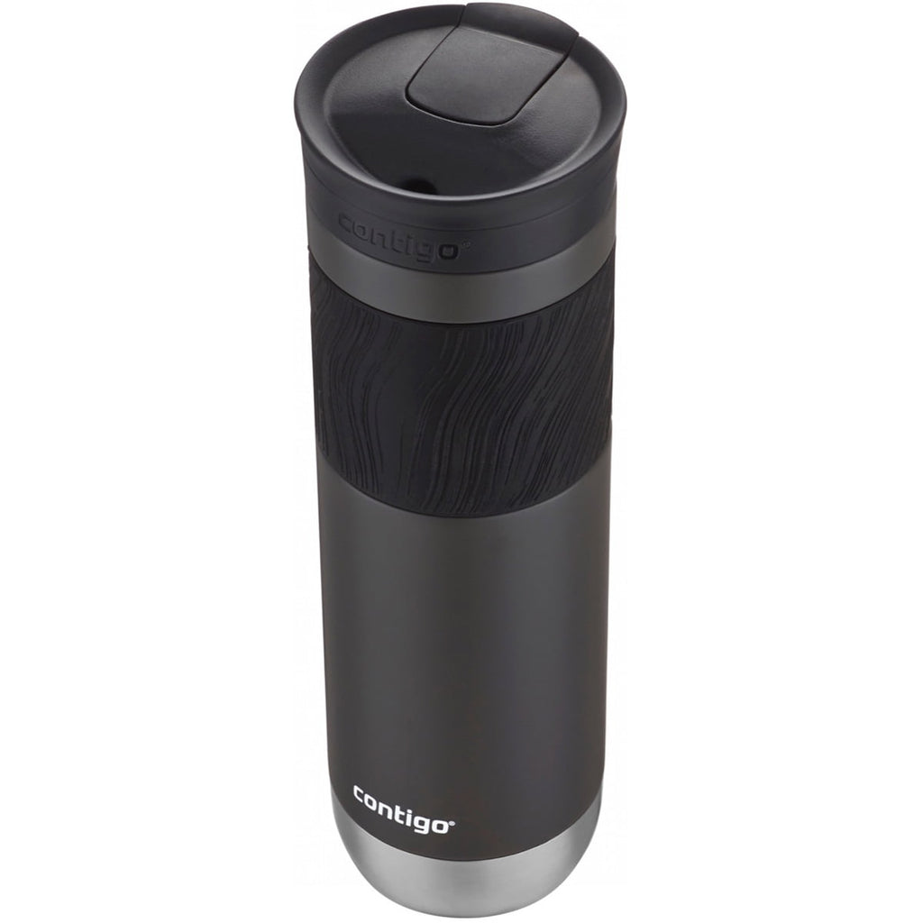 Contigo Byron 2.0 Stainless Steel Travel Mug with SNAPSEAL Lid and Grip in Black, 24 fl oz. M02M
