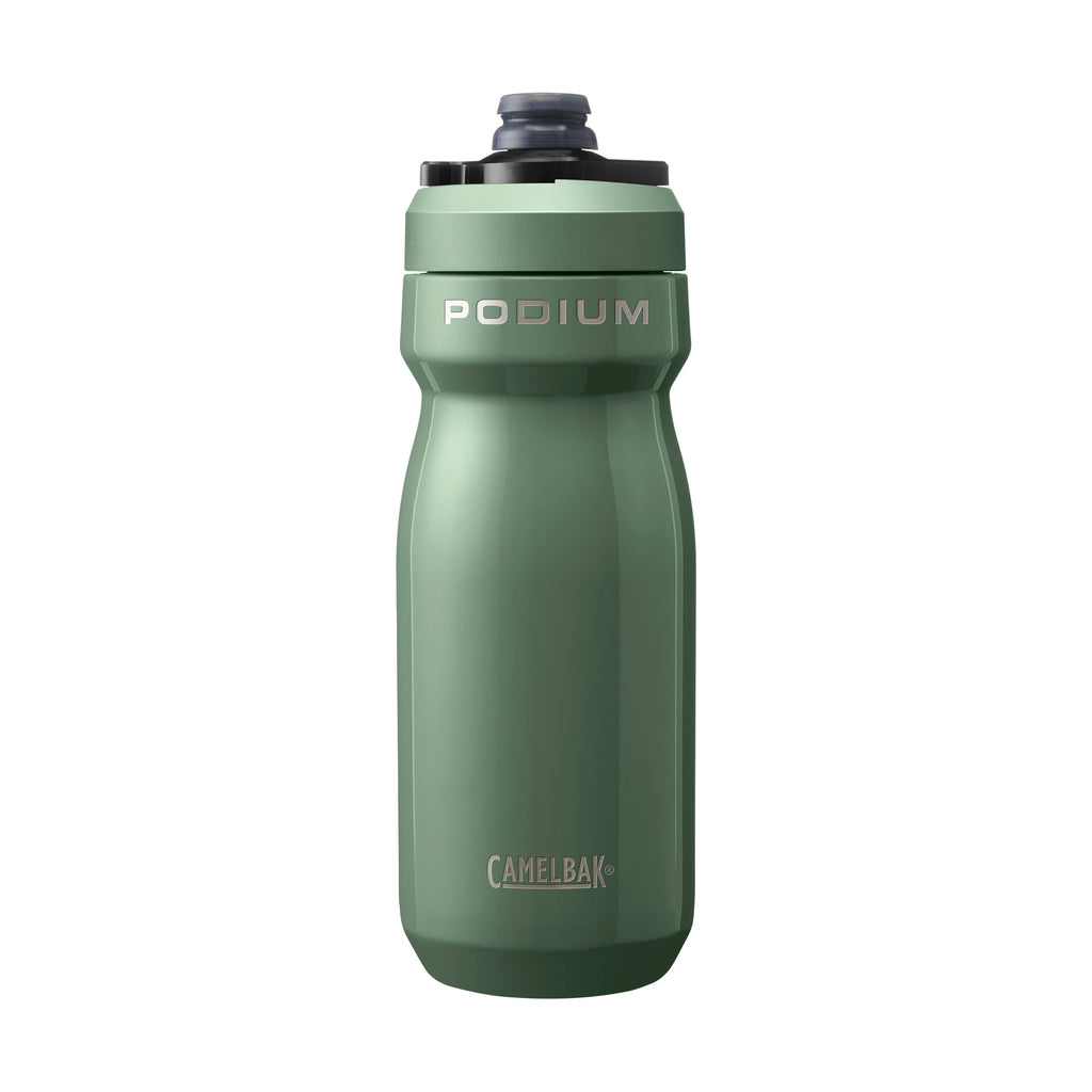 CamelBak Podium 18oz Insulated Stainless Steel Bike Water Bottle, Moss M294U