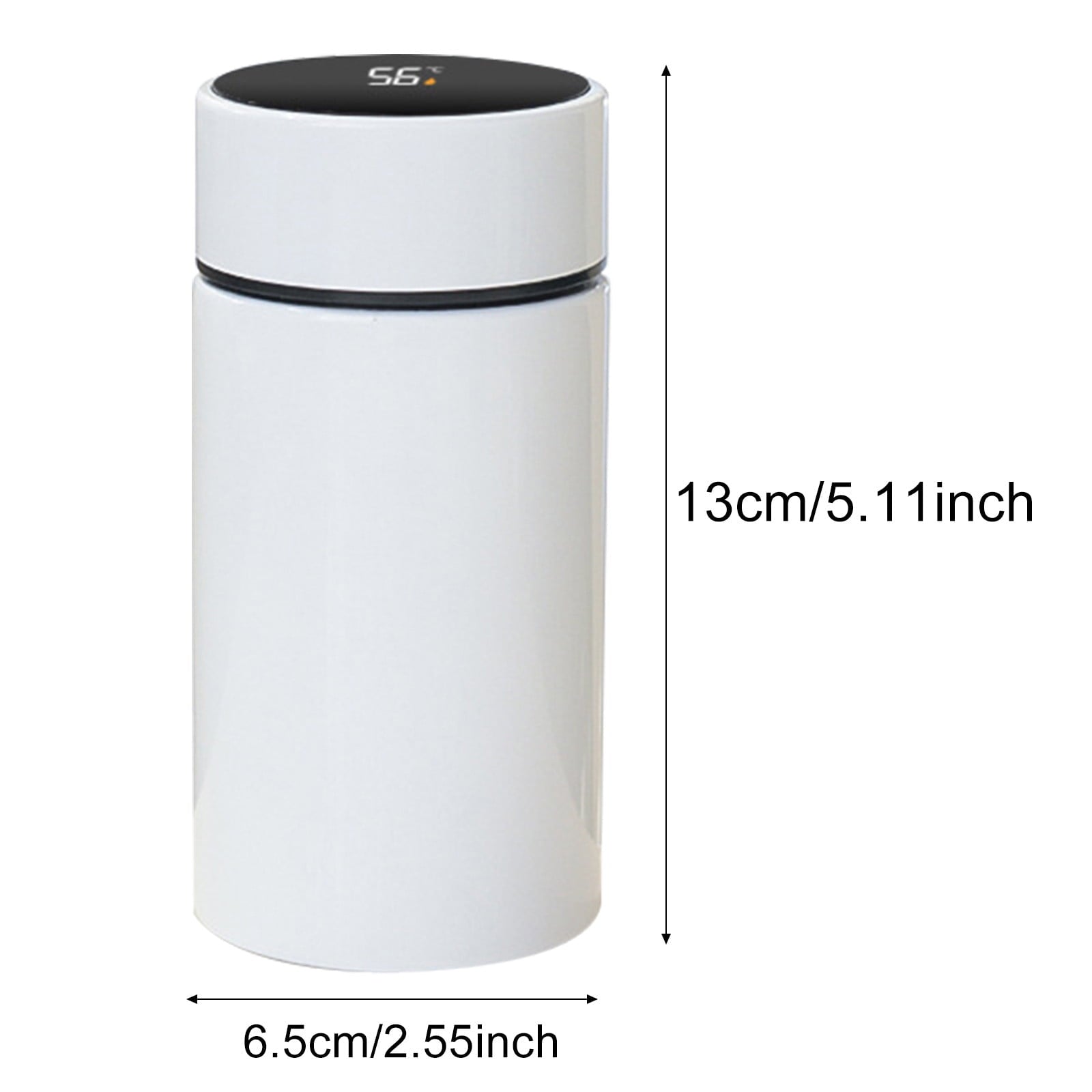 Stainless Steel Insulation Cup Cute Mini Portable Children Student Water Bottle Coffee Travel Mug LED Temperature Display Double Walled Vacuum Long Lasting Insulation M54H