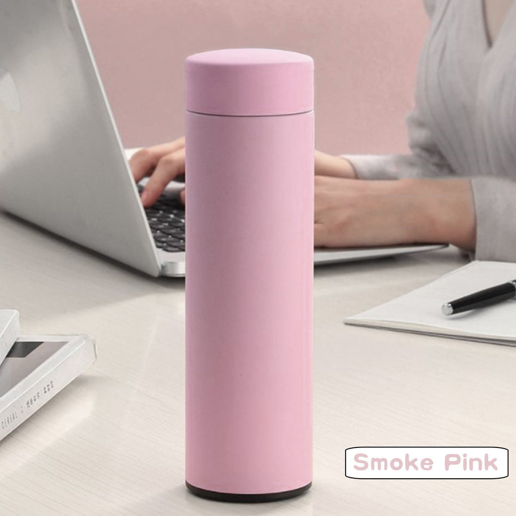 Stainless Steel Insulation Cup Cute Mini Portable Children Student Water Bottle Coffee Travel Mug LED Temperature Display Double Walled Vacuum Long Lasting Insulation M54H