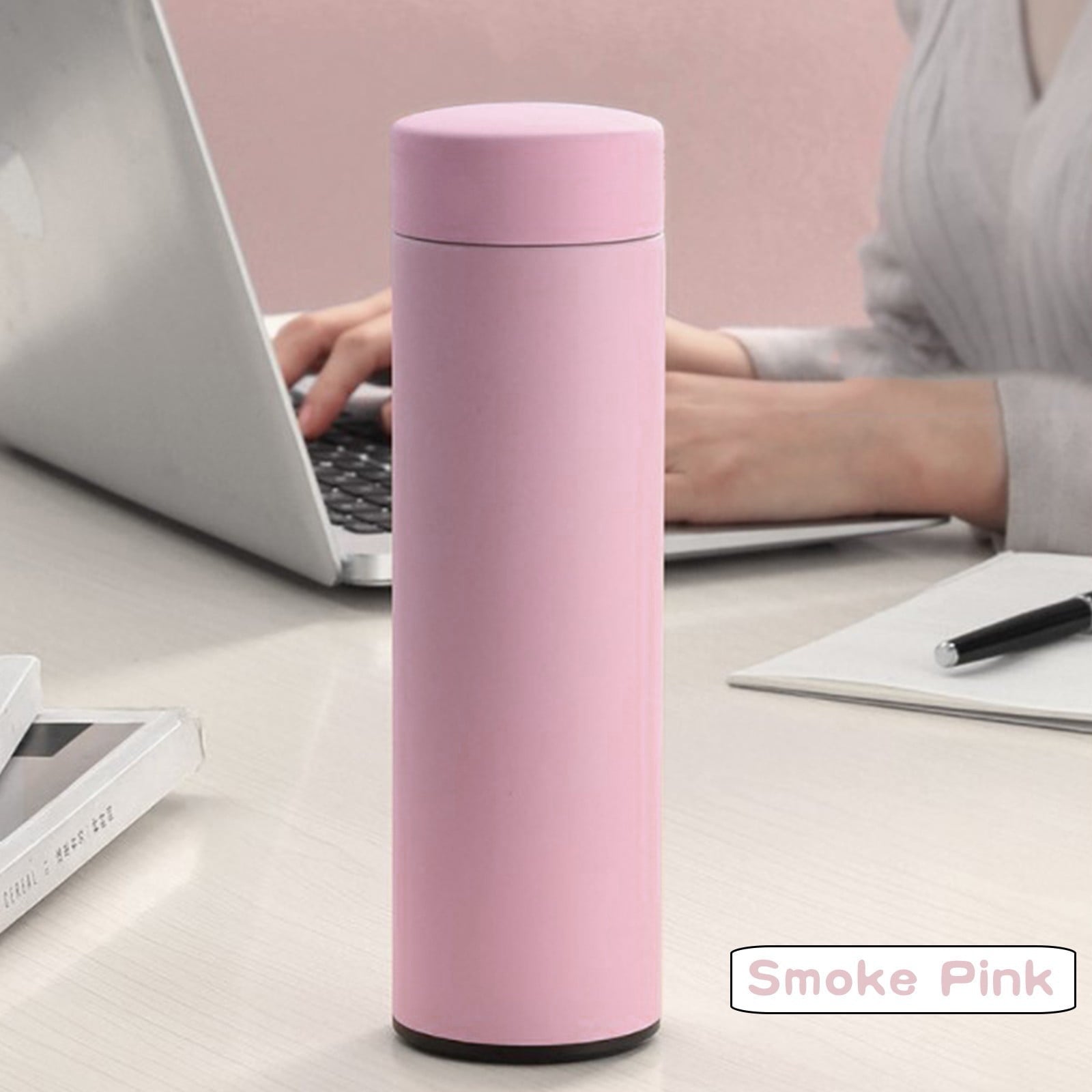 Stainless Steel Insulation Cup Cute Mini Portable Children Student Water Bottle Coffee Travel Mug LED Temperature Display Double Walled Vacuum Long Lasting Insulation M54H