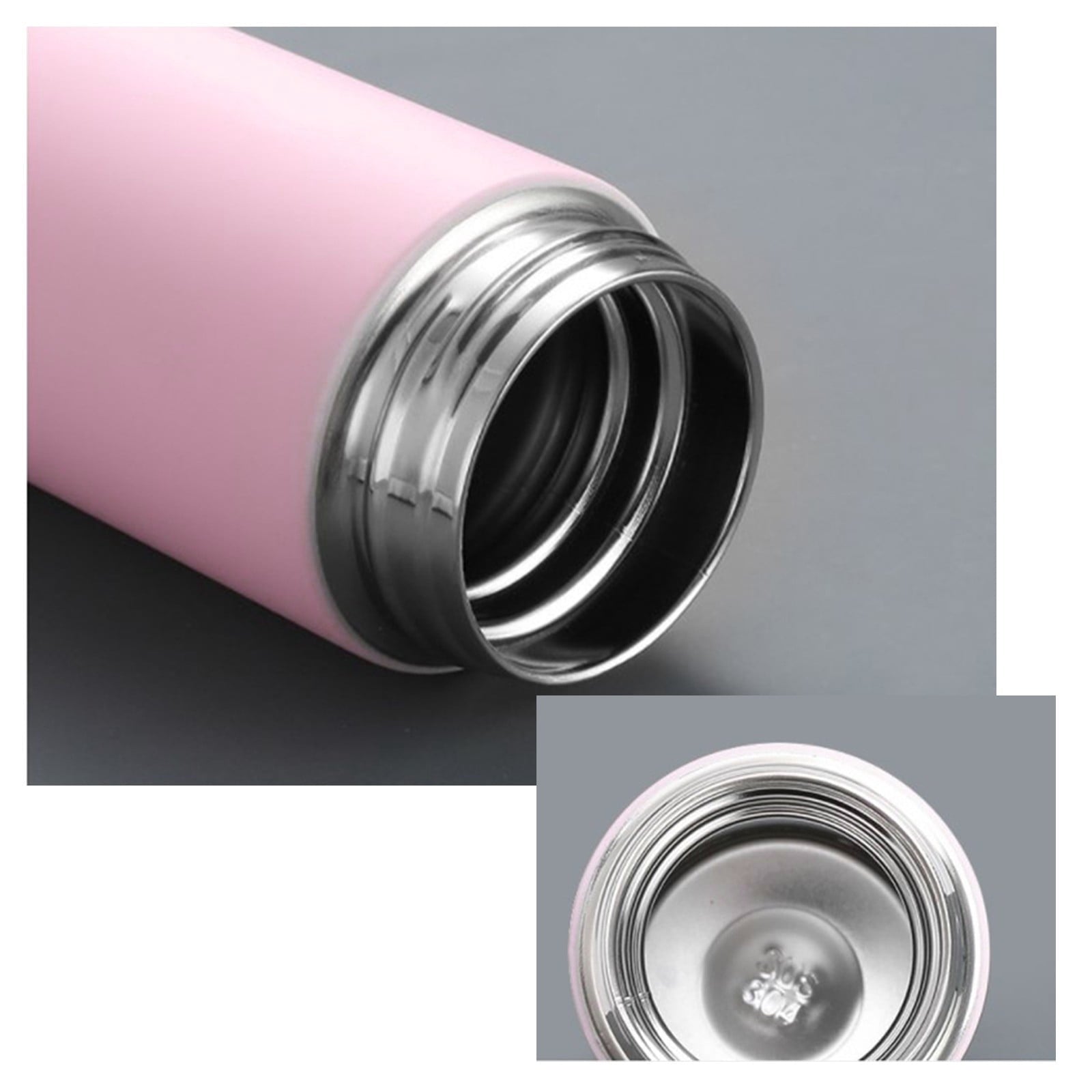 Stainless Steel Insulation Cup Cute Mini Portable Children Student Water Bottle Coffee Travel Mug LED Temperature Display Double Walled Vacuum Long Lasting Insulation M54H