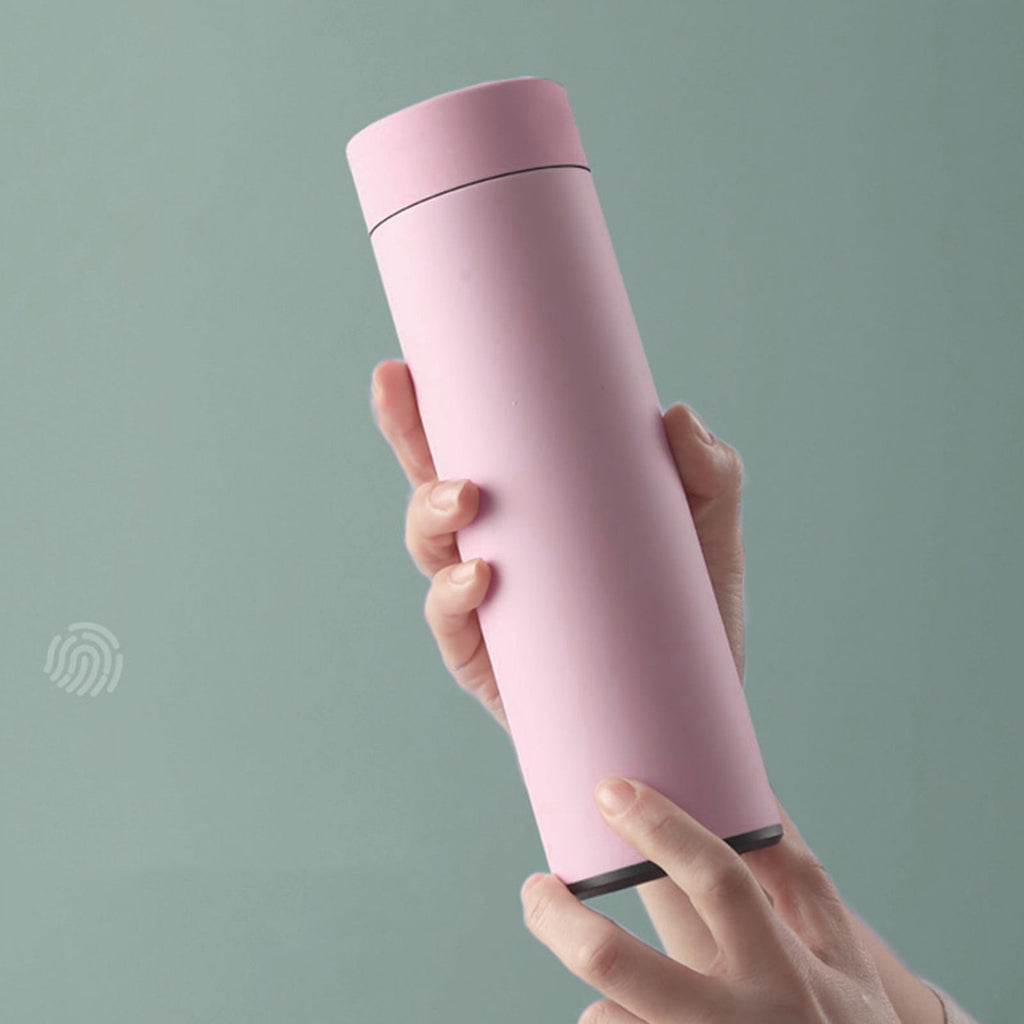 Stainless Steel Insulation Cup Cute Mini Portable Children Student Water Bottle Coffee Travel Mug LED Temperature Display Double Walled Vacuum Long Lasting Insulation M54H