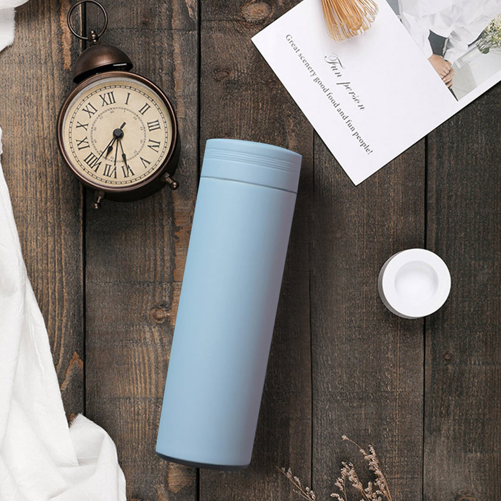 Stainless Steel Insulation Cup Cute Mini Portable Children Student Water Bottle Coffee Travel Mug LED Temperature Display Double Walled Vacuum Long Lasting Insulation M54H