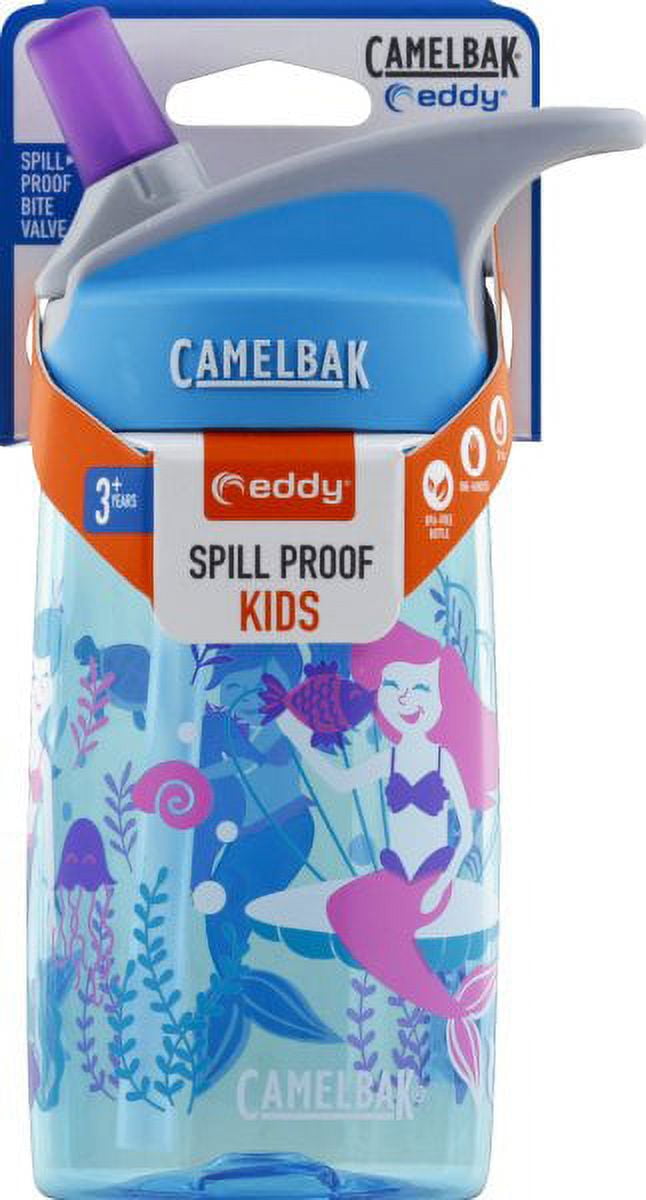 camelbak eddy kids water bottle, magical mermaids, .4 l M336J