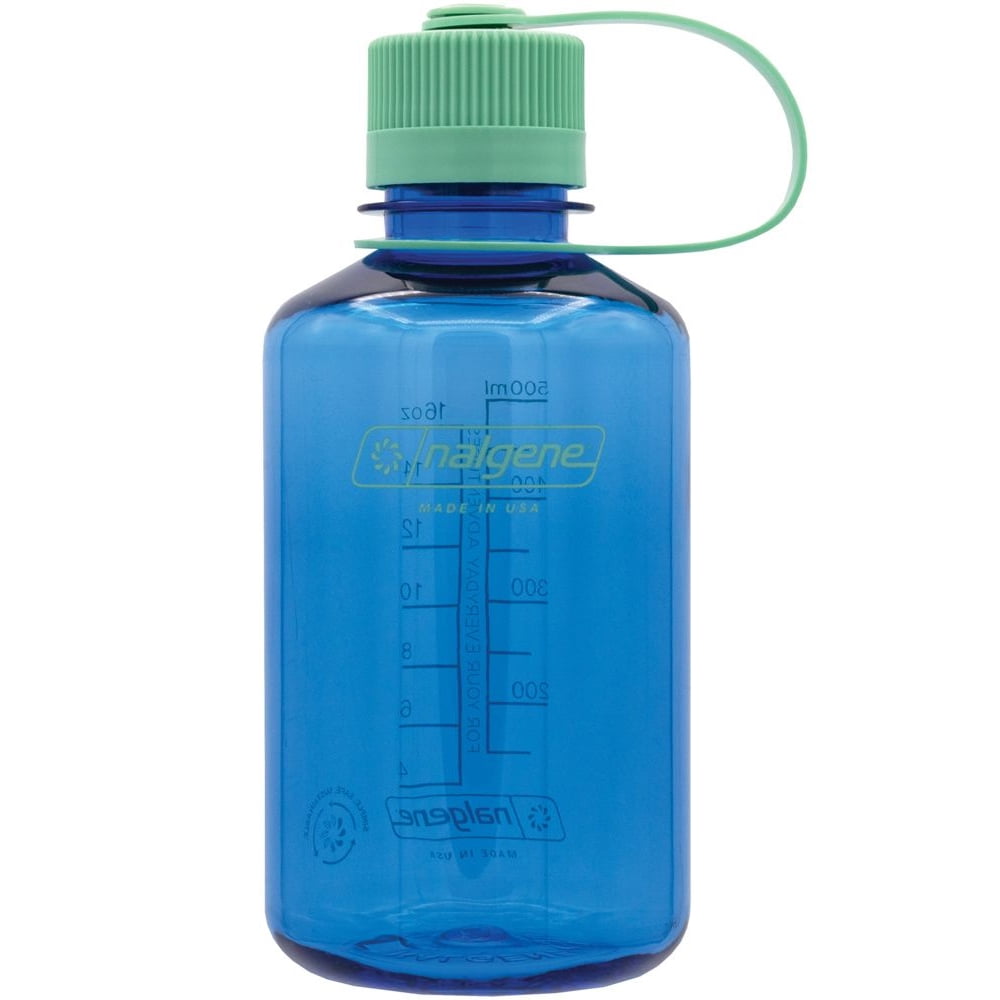 Nalgene Sustain 16 oz. Narrow Mouth Water Bottle - Cornflower Blue M141E