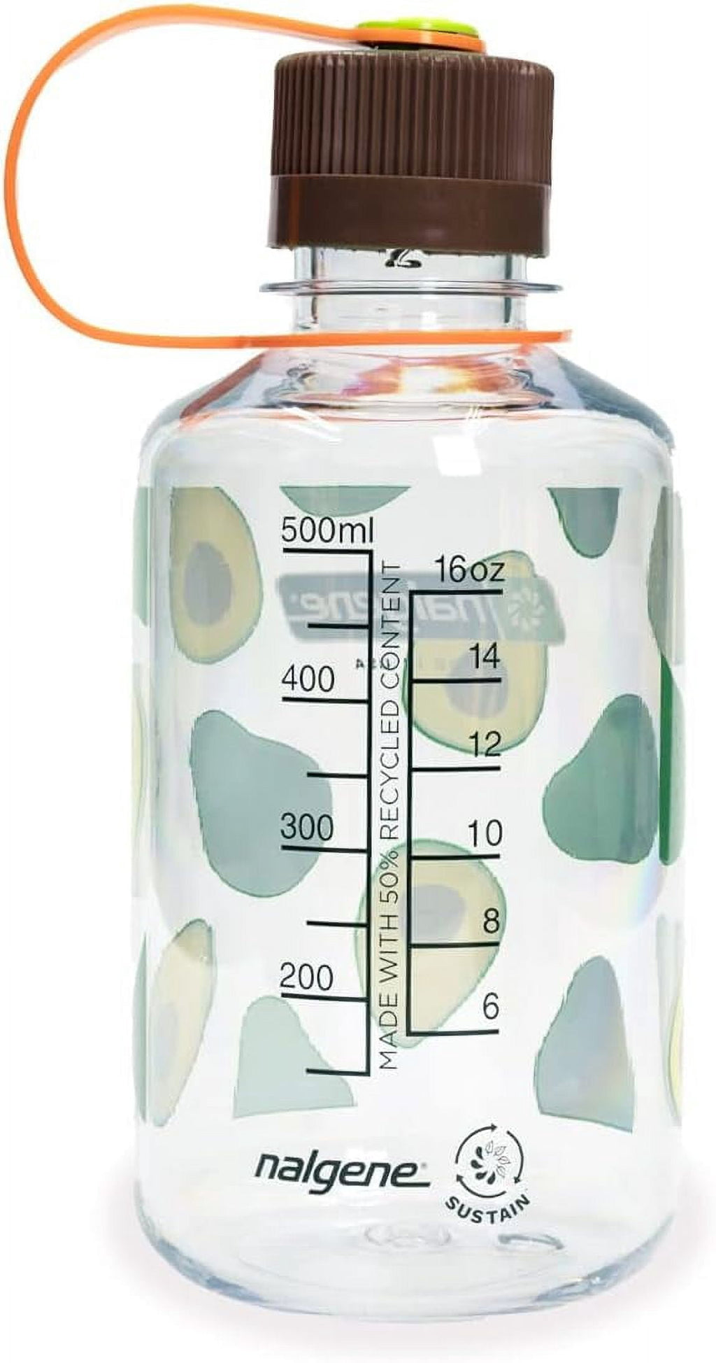 Nalgene Sustain 16 oz. Narrow Mouth Water Bottle - Cornflower Blue M141E