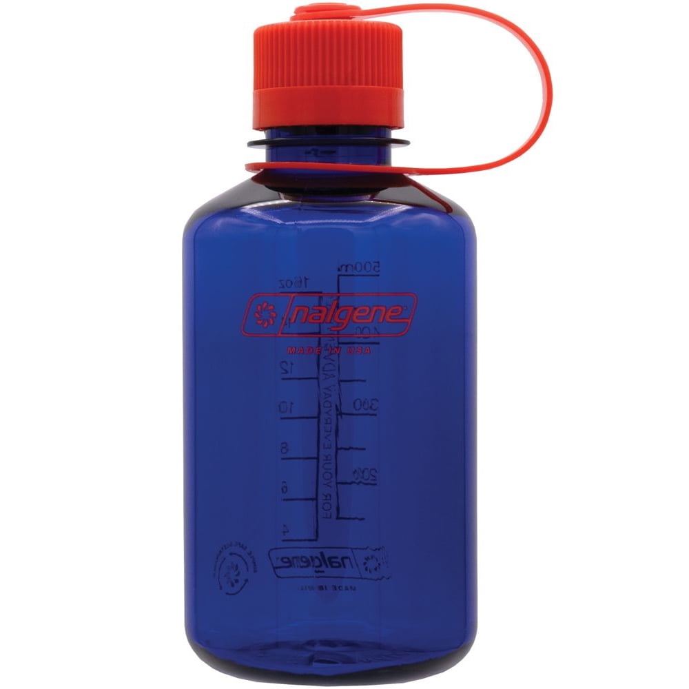 Nalgene Sustain 16 oz. Narrow Mouth Water Bottle - Cornflower Blue M141E