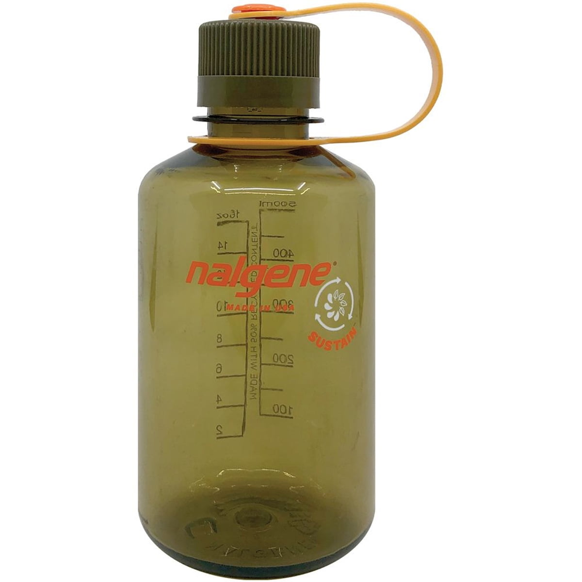 Nalgene Sustain 16 oz. Narrow Mouth Water Bottle - Cornflower Blue M141E