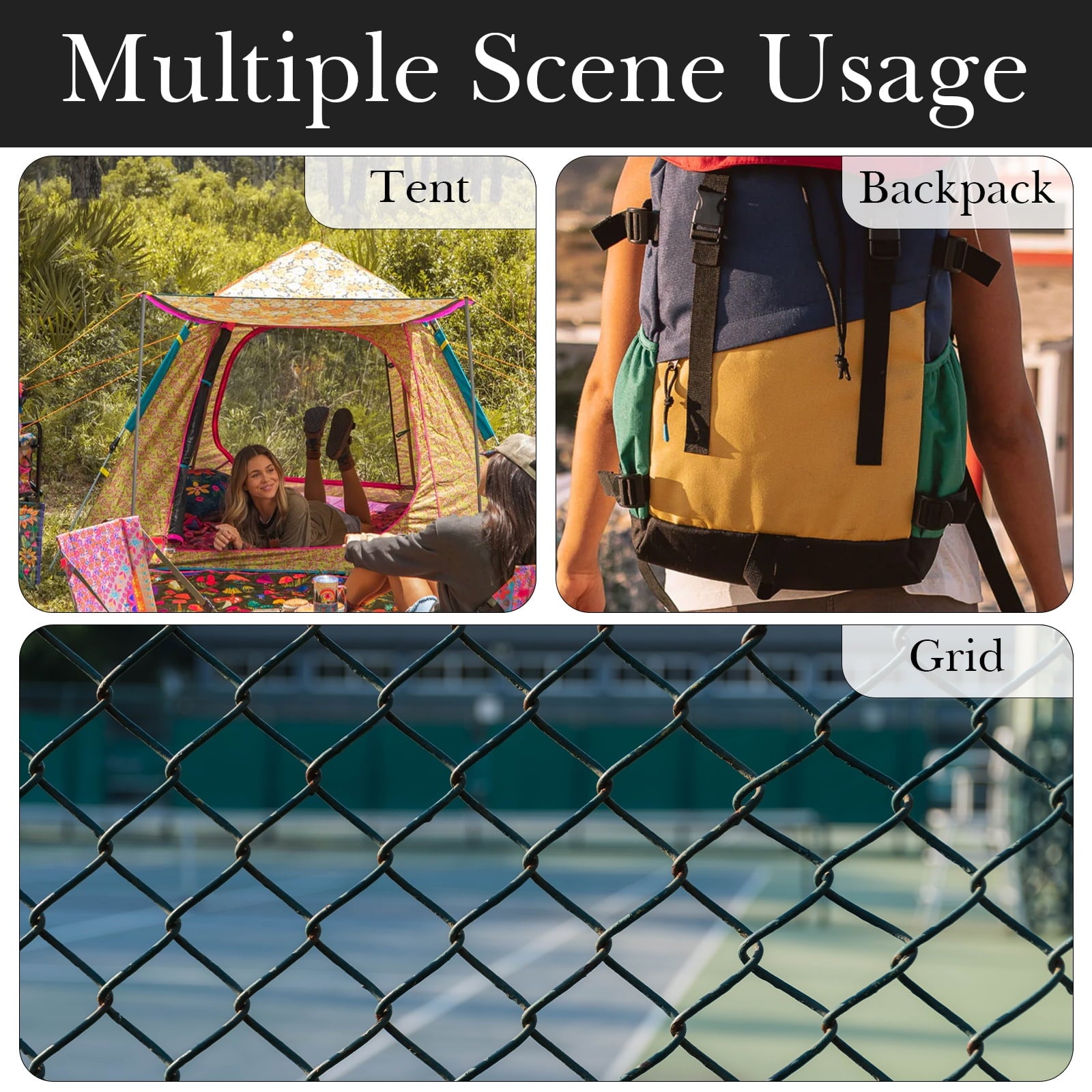 Linkidea 2 Pack Fence Hooks for Sport Water Bottle, Compatible with CamelBak Chute Mag Steel/Tritan 20/24/25/32/40/50oz, S Shaped Hook Hanger Magnetic Buckle for Outdoor Sports Camping M380W