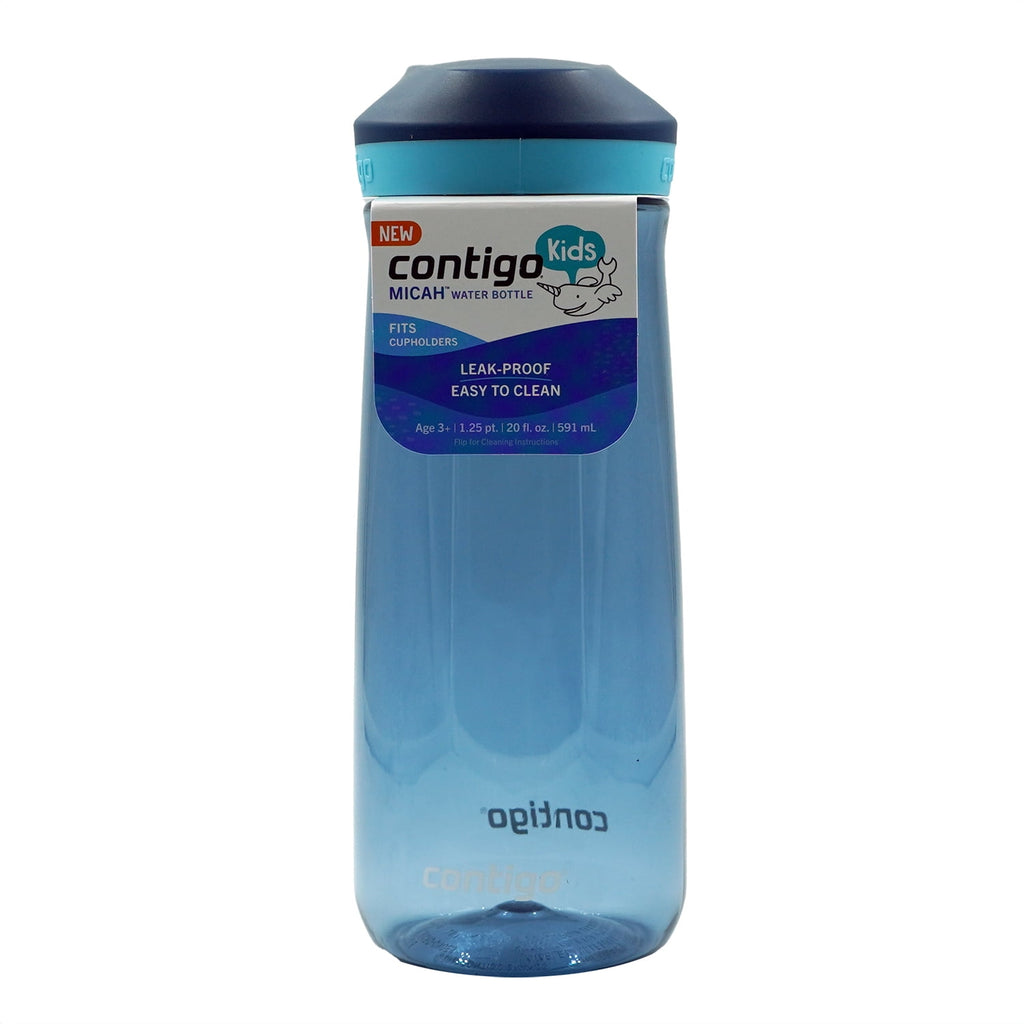 Contigo Kid's 20 oz. Micah Water Bottle w/ Simple Lid - Pineapple/Cool Lime M46C