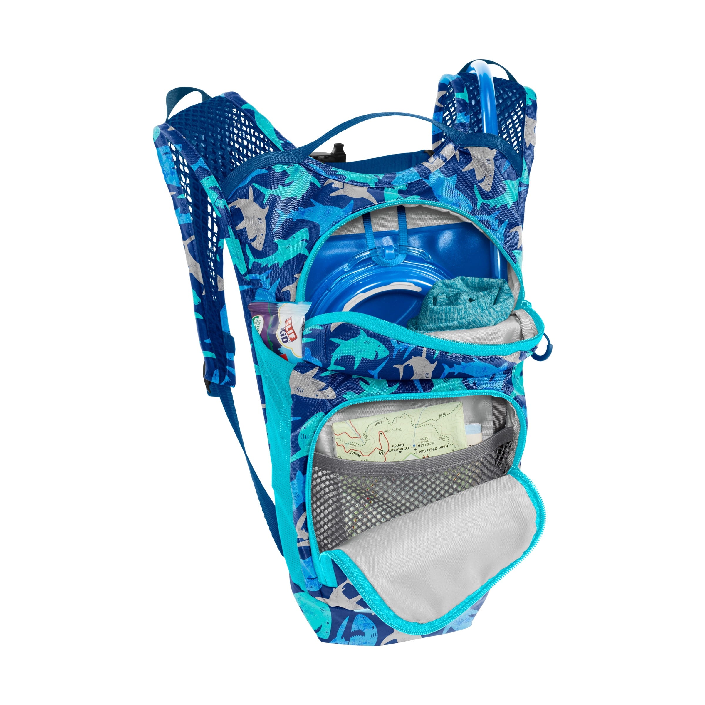 CamelBak Mini M.U.L.E.® 50 oz Hydration Pack, Sharks M250G