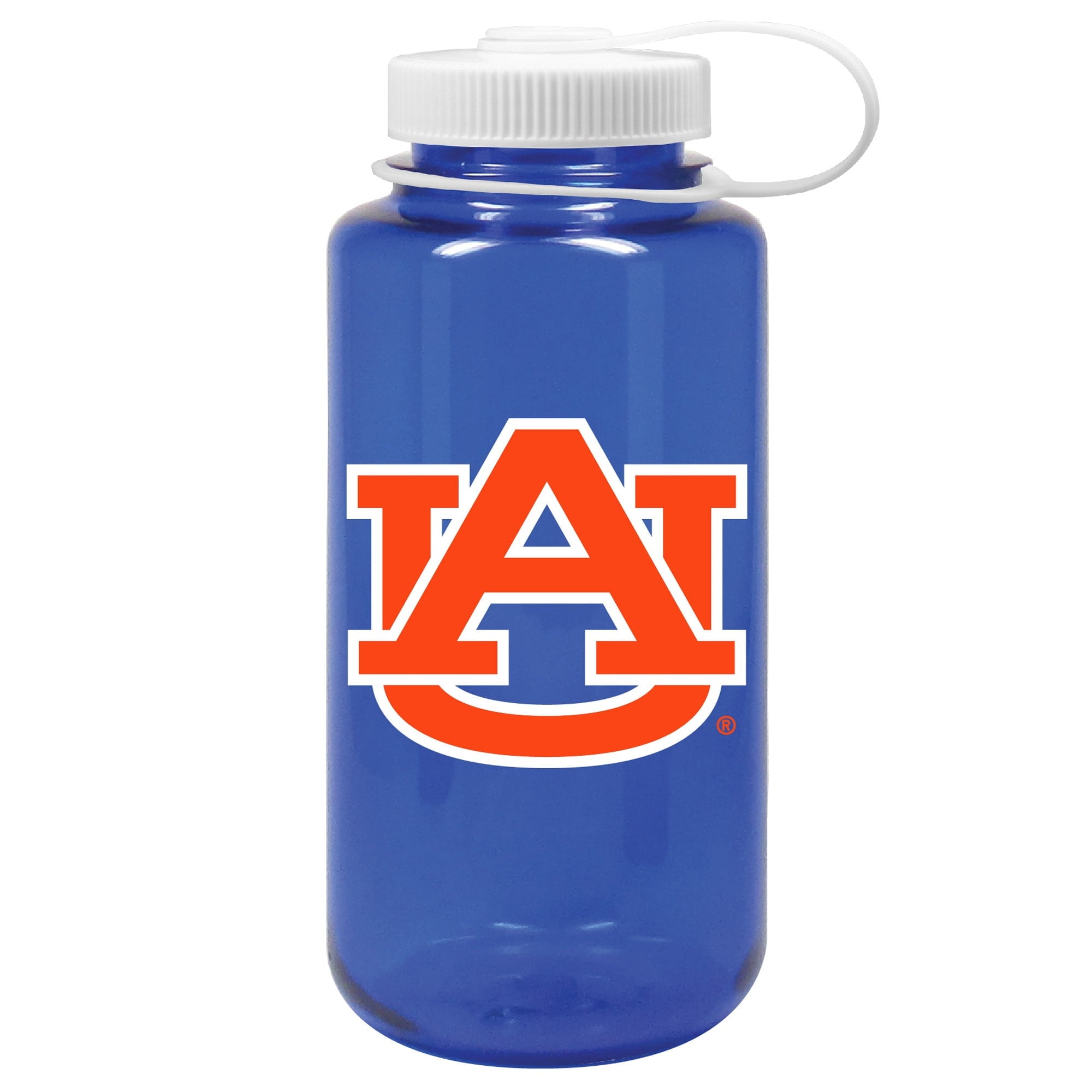 Navy Auburn Tigers 32oz. Nalgene Sustainable Wide Mouth Water Bottle M164Q
