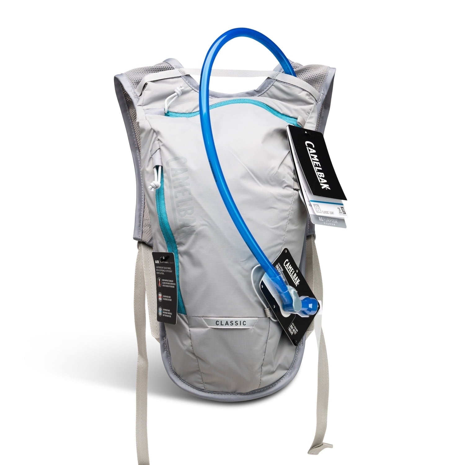 CamelBak Classic Light 70oz Hydration Pack, Gunmetal M238T