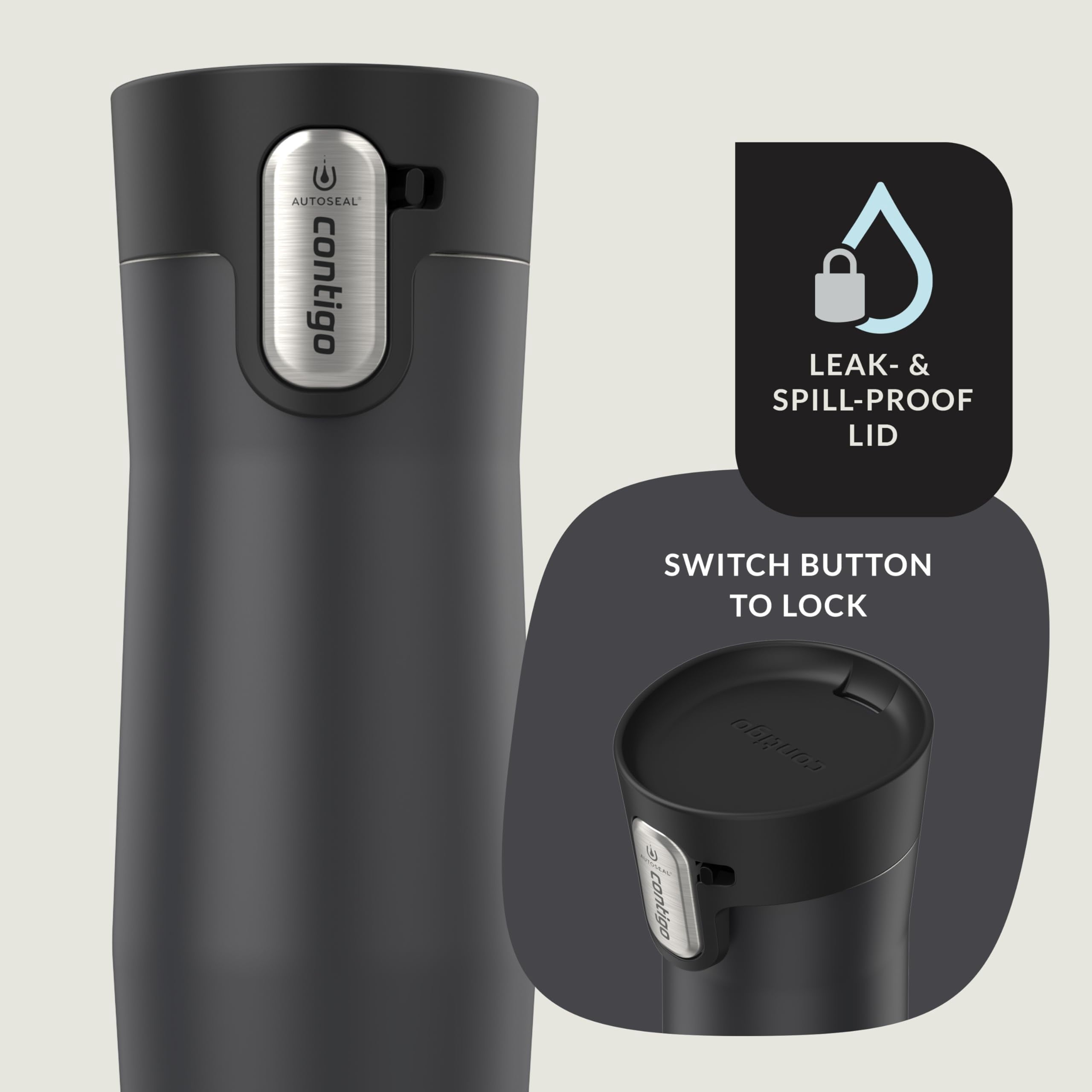 Autoseal West Loop Vacuum-insulated Stainless Steel Travel Mug With Easy-clean Lid 20 Oz Sake M104R