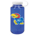 Royal Kansas Jayhawks 32oz. Nalgene Sustainable Wide Mouth Water Bottle M172Y