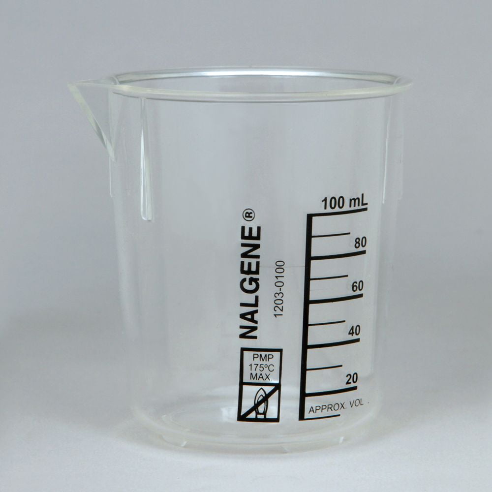 Nalgene Griffin Beaker, Low Form, Polymethylpentene, 100 Ml M200Y
