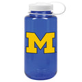 Navy Michigan Wolverines 32oz. Nalgene Sustainable Wide Mouth Water Bottle M163S