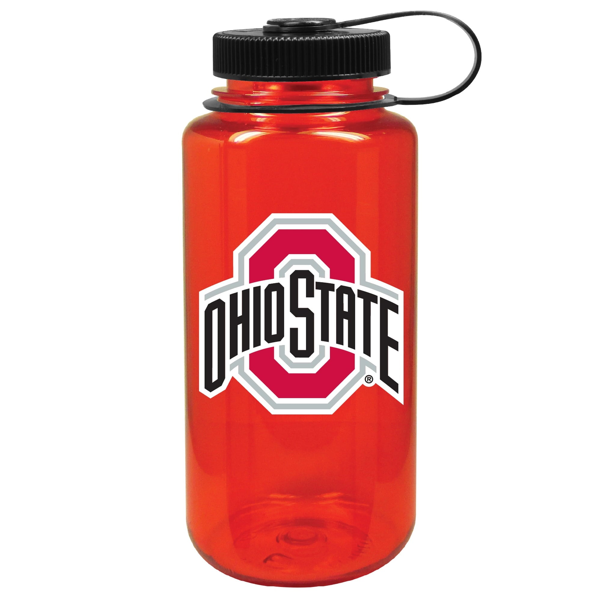 Scarlet Ohio State Buckeyes 32oz. Nalgene Sustainable Wide Mouth Water Bottle M173V