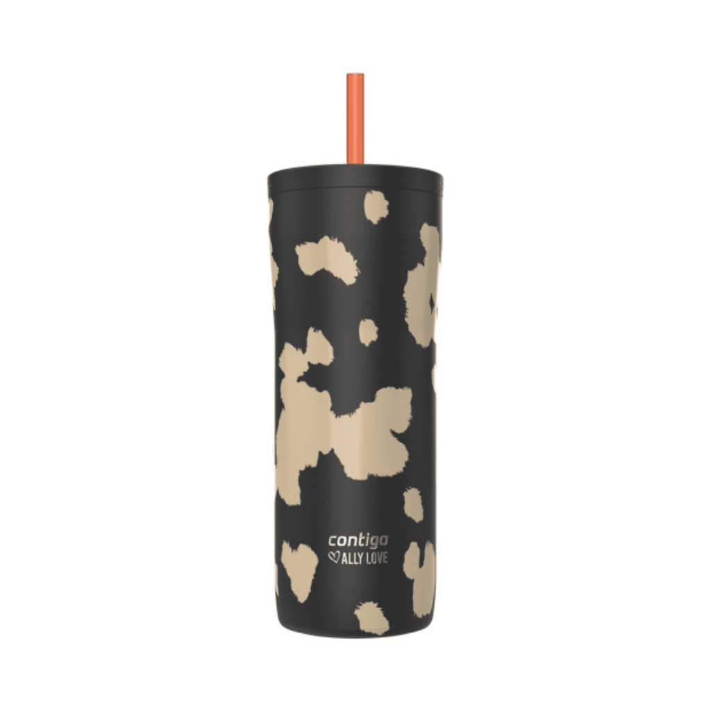 Contigo x Ally Love Streeterville 2.0 Stainless Steel Tumbler with Straw, 24 oz, Stellar Jay M112B