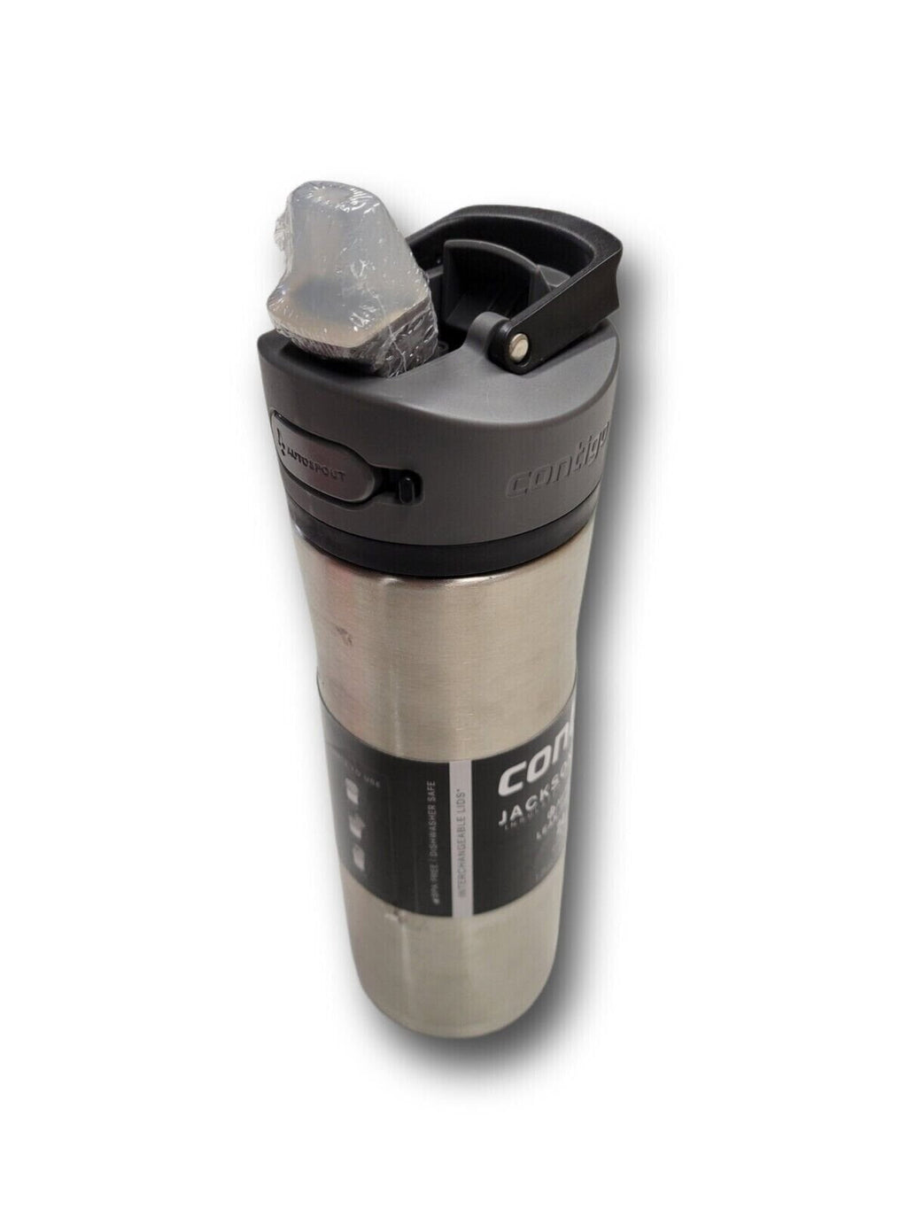 Contigo 20 oz. Jackson Chill 2.0 Water Bottle - Stainless Steel w/Licorice M59B